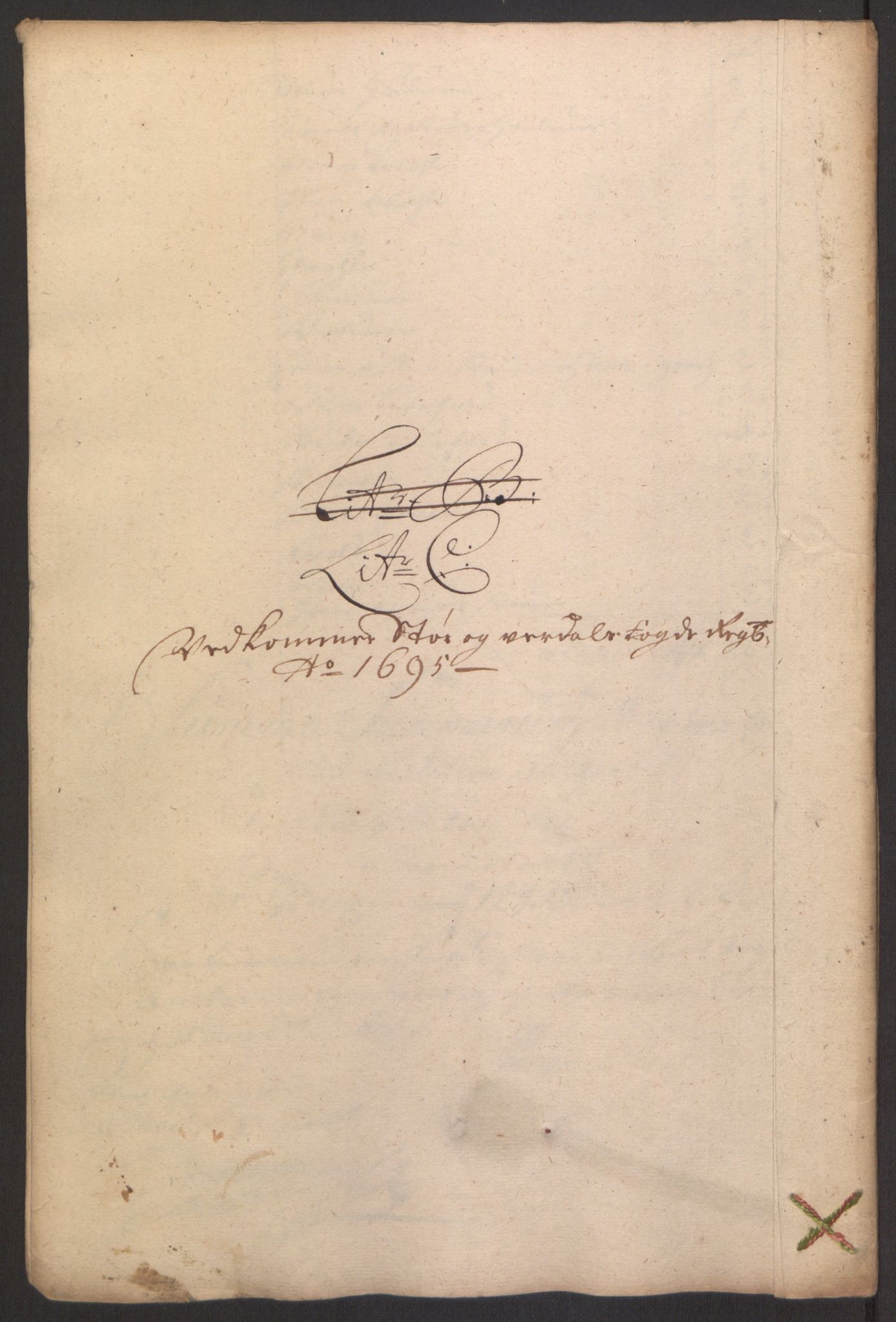 Rentekammeret inntil 1814, Reviderte regnskaper, Fogderegnskap, RA/EA-4092/R62/L4187: Fogderegnskap Stjørdal og Verdal, 1695, p. 62