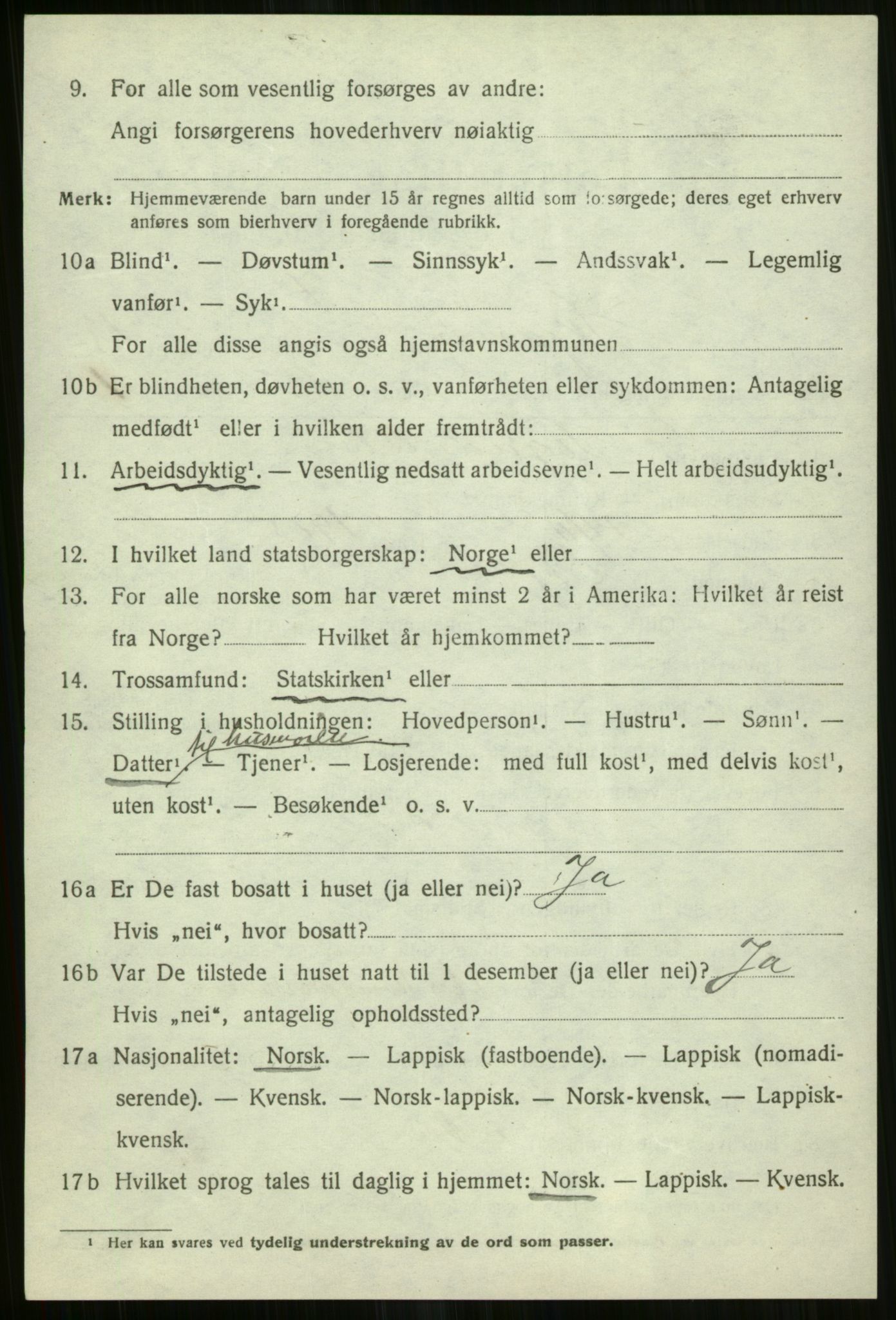 SATØ, 1920 census for Skjervøy, 1920, p. 6786