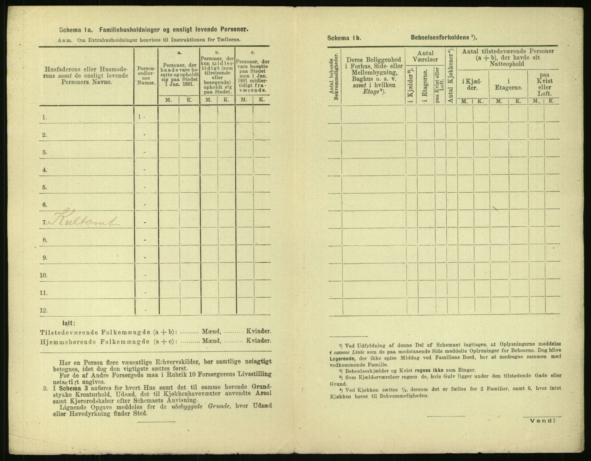 RA, 1891 census for 0301 Kristiania, 1891, p. 111397