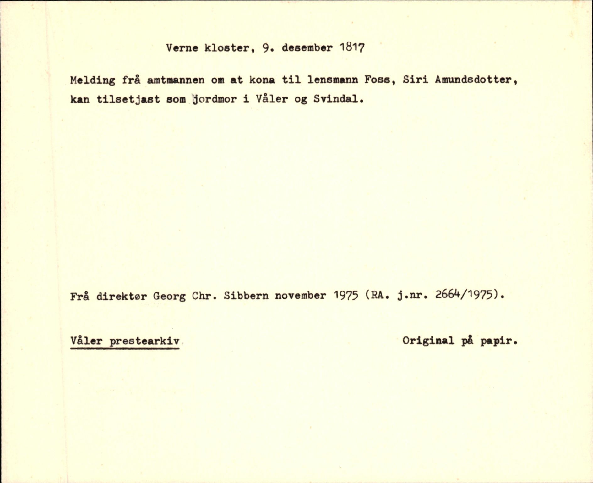 Riksarkivets diplomsamling, AV/RA-EA-5965/F35/F35k/L0001: Regestsedler: Prestearkiver fra Østfold og Akershus, p. 821