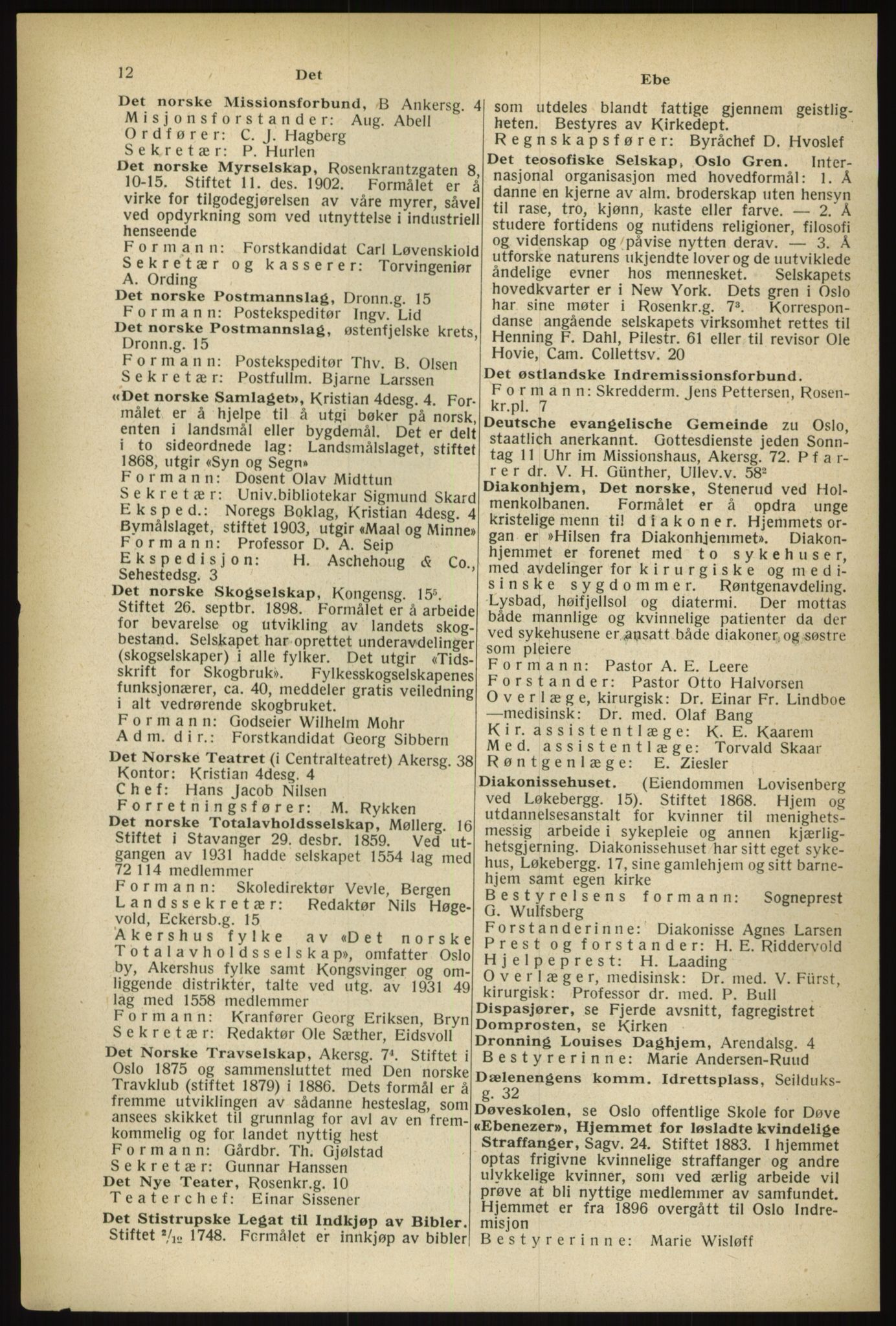 Kristiania/Oslo adressebok, PUBL/-, 1933, p. 12