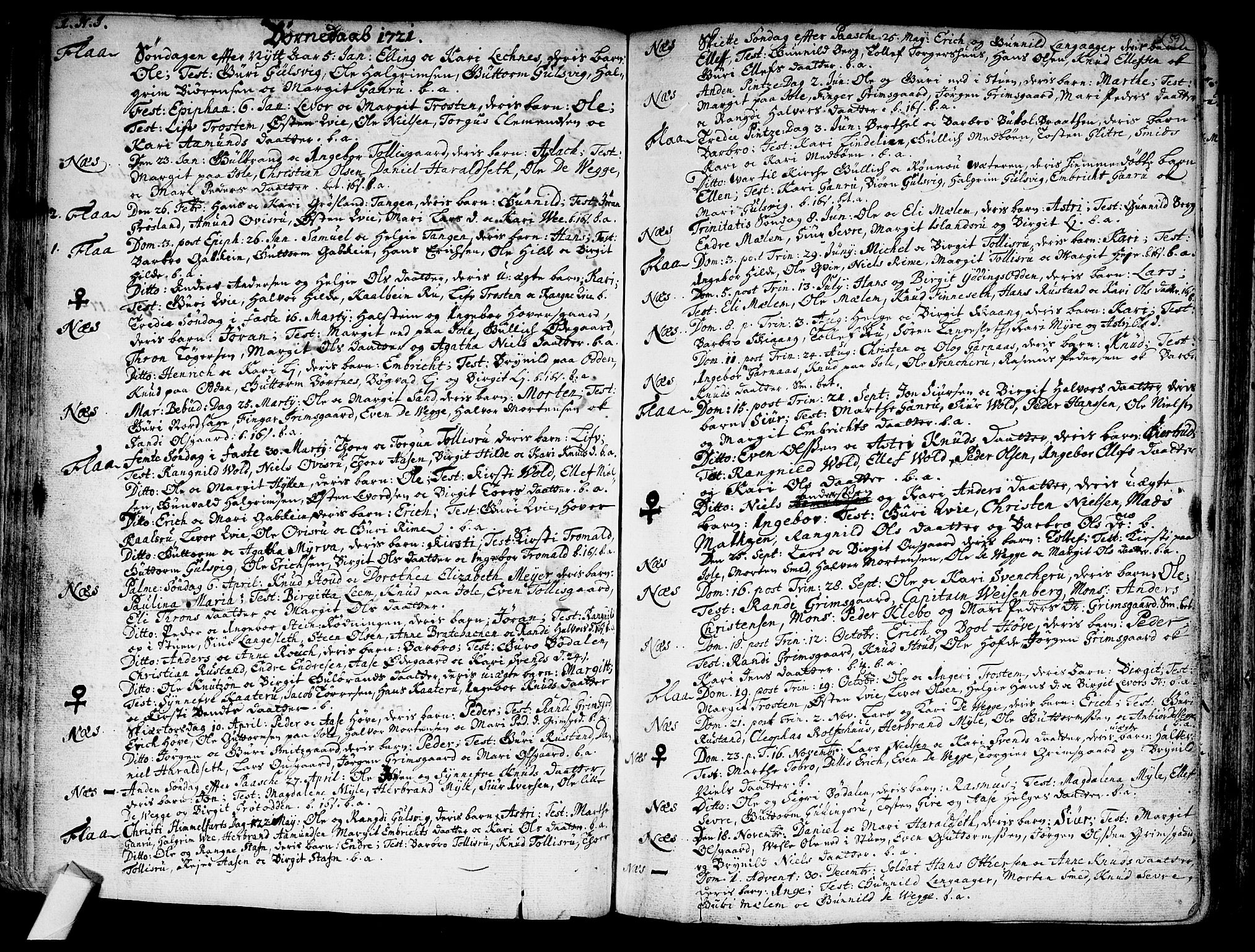 Nes kirkebøker, SAKO/A-236/F/Fa/L0002: Parish register (official) no. 2, 1707-1759, p. 59