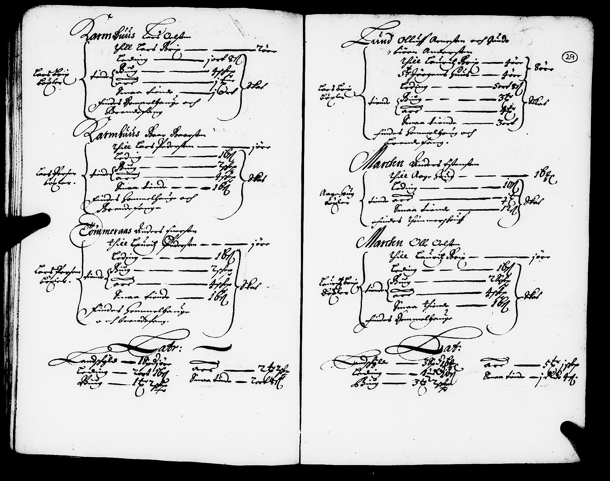 Rentekammeret inntil 1814, Realistisk ordnet avdeling, AV/RA-EA-4070/N/Nb/Nba/L0054: Stjørdal len, 1669, p. 28b-29a