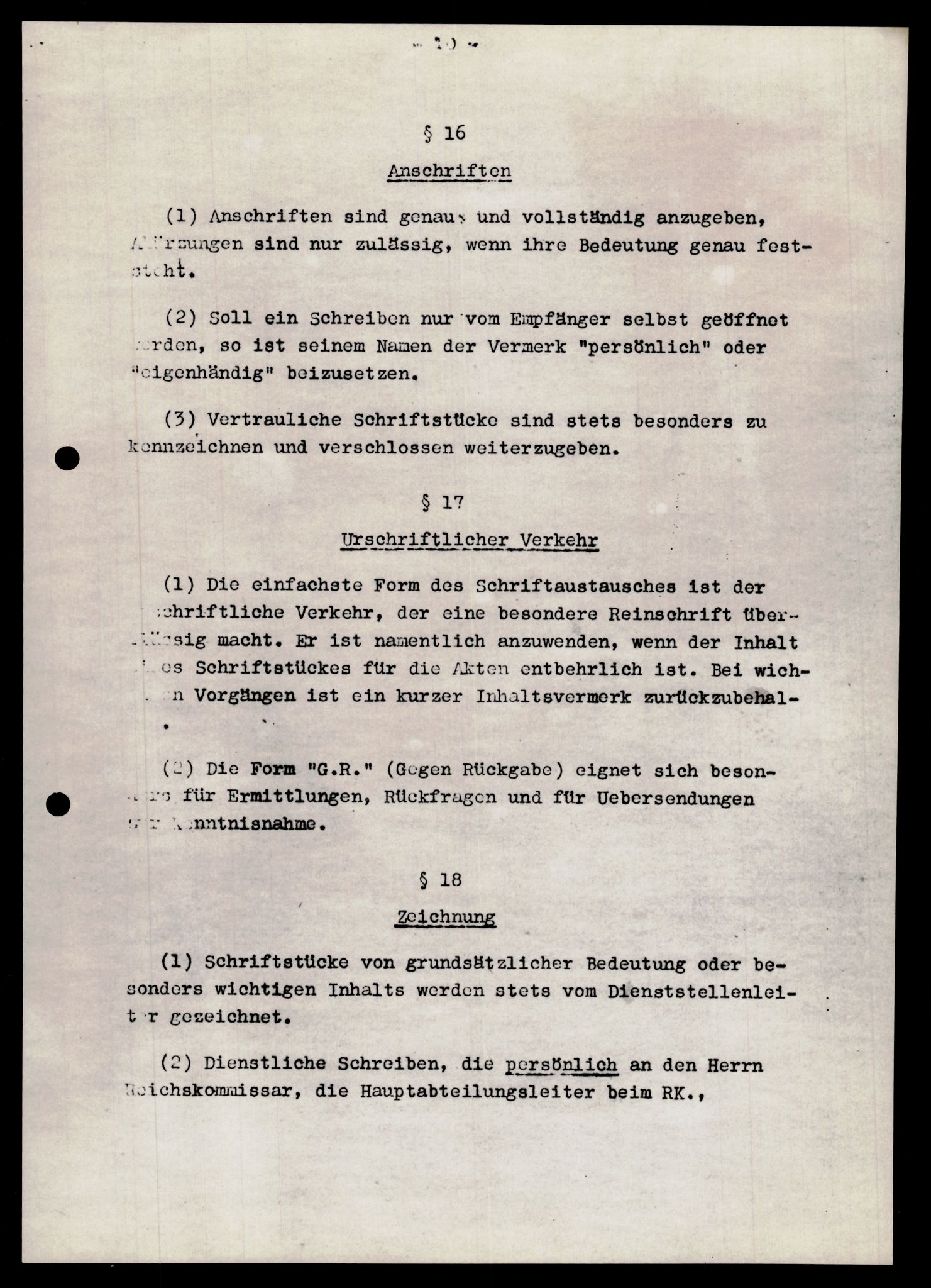Forsvarets Overkommando. 2 kontor. Arkiv 11.4. Spredte tyske arkivsaker, AV/RA-RAFA-7031/D/Dar/Darb/L0005: Reichskommissariat., 1940-1945, p. 1208