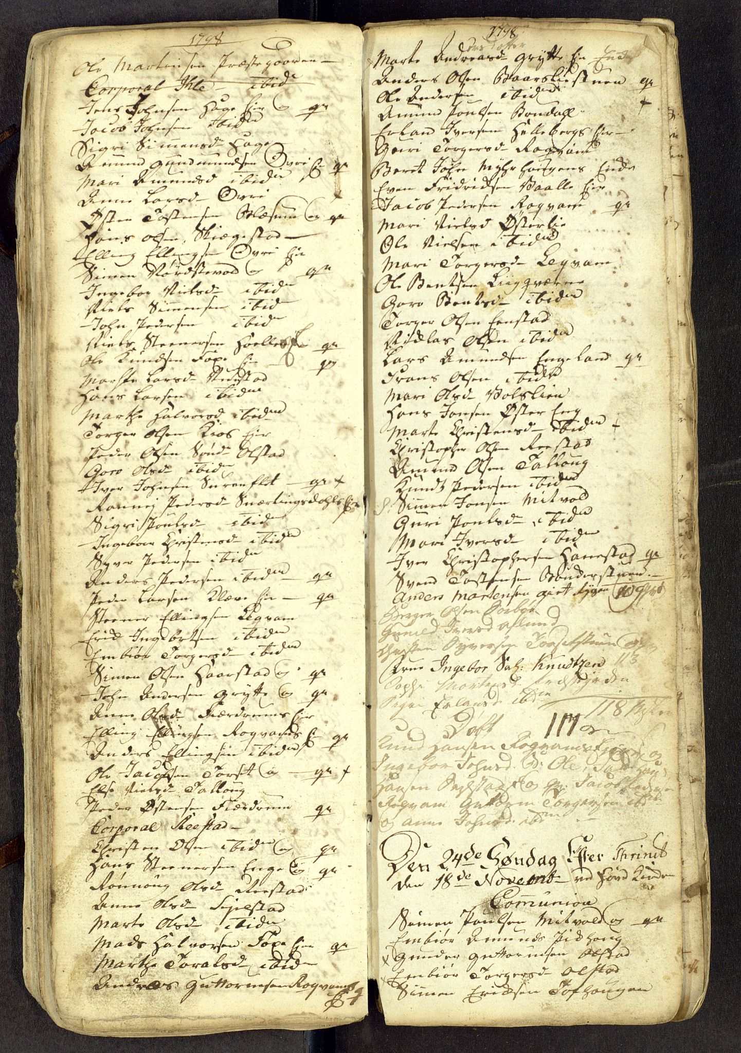 Gausdal prestekontor, AV/SAH-PREST-090/H/Ha: Parish register draft no. -, 1794-1811