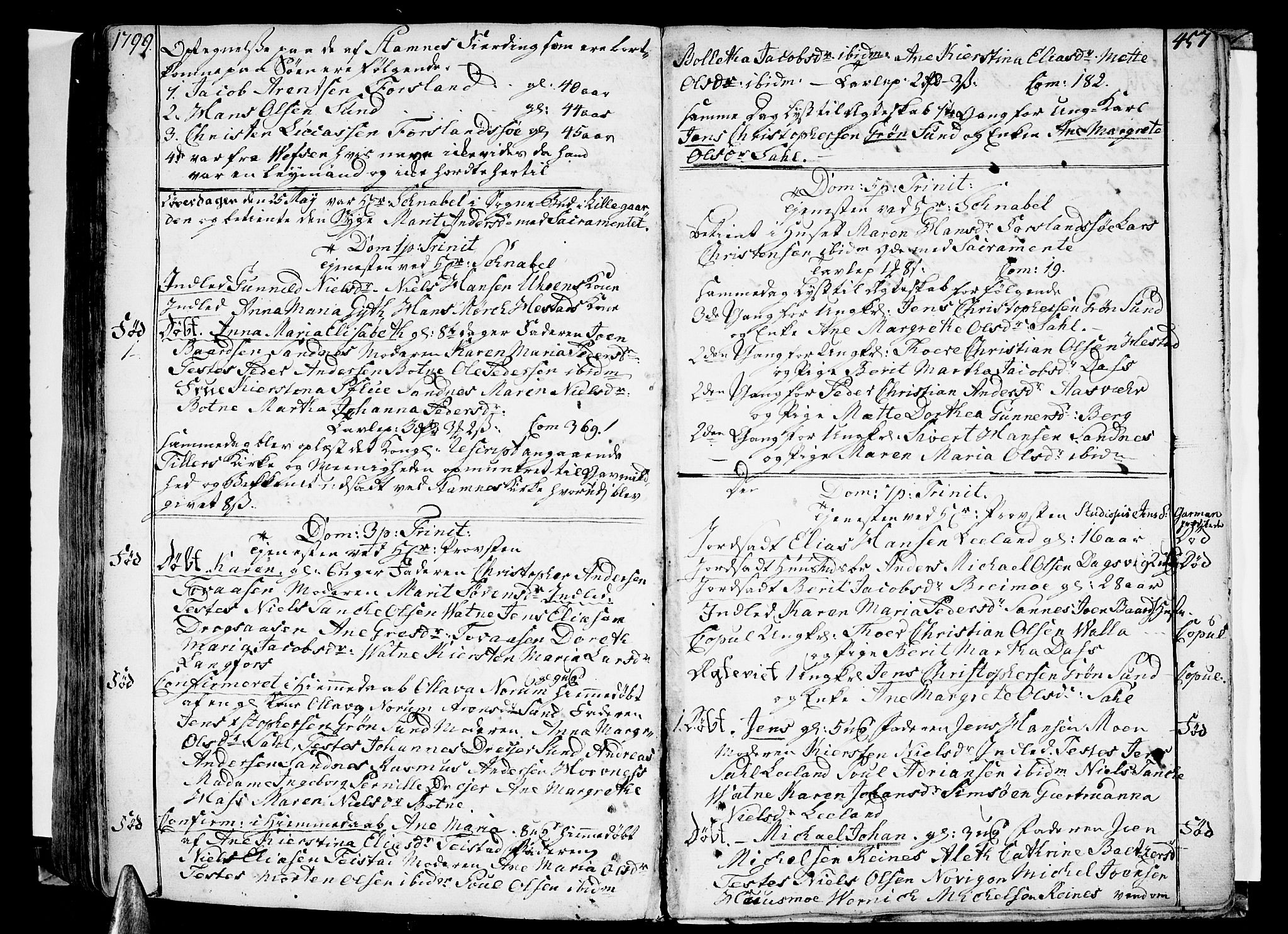 Ministerialprotokoller, klokkerbøker og fødselsregistre - Nordland, SAT/A-1459/830/L0442: Parish register (official) no. 830A07 /4, 1776-1800, p. 457