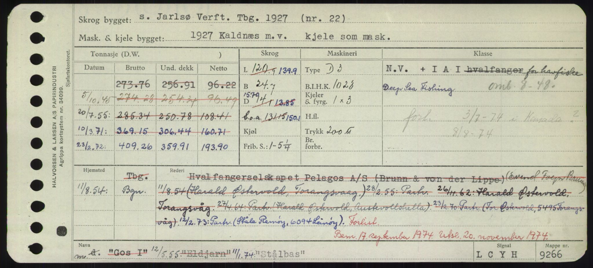 Sjøfartsdirektoratet med forløpere, Skipsmålingen, RA/S-1627/H/Hd/L0036: Fartøy, St, p. 741