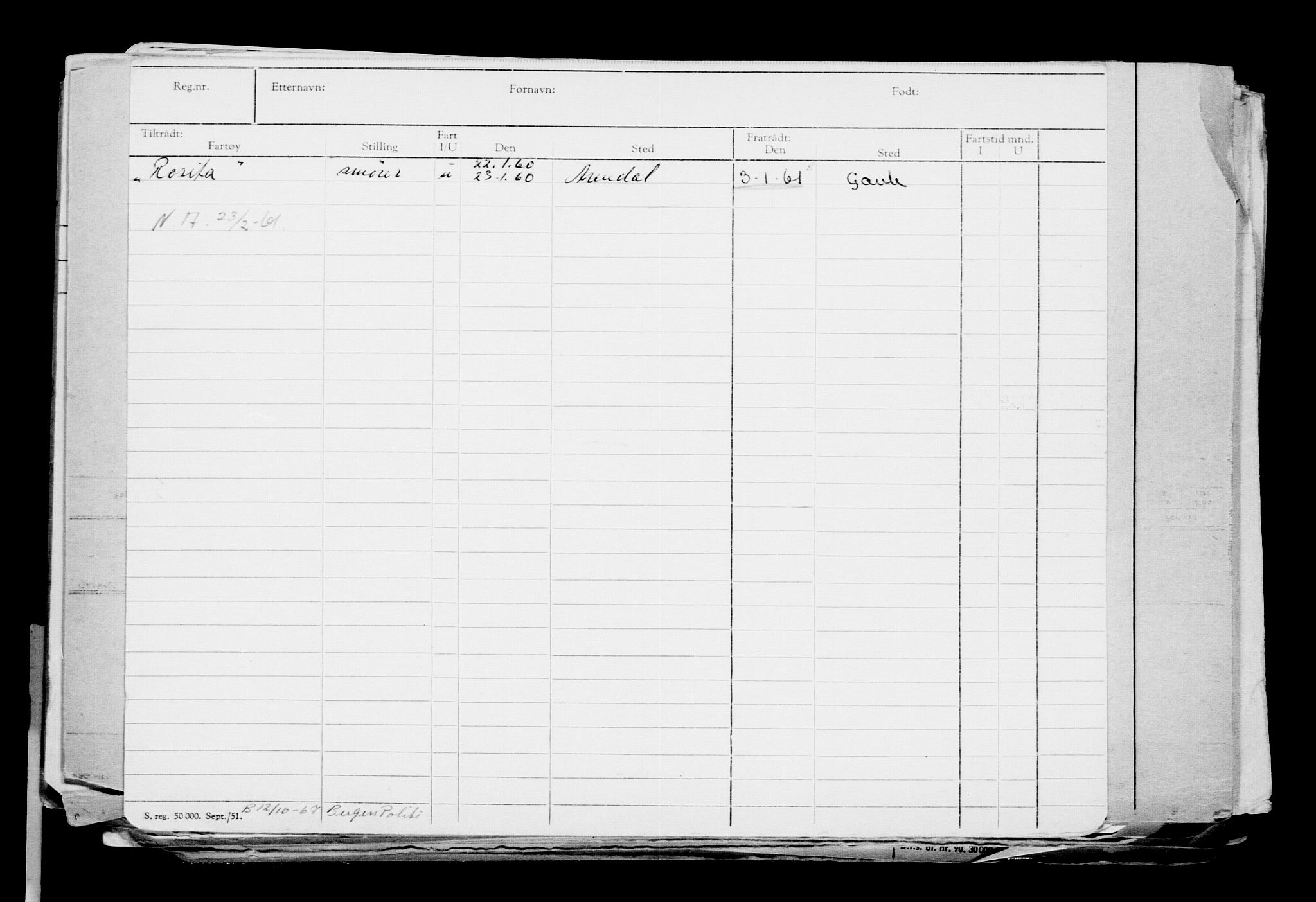 Direktoratet for sjømenn, AV/RA-S-3545/G/Gb/L0178: Hovedkort, 1920, p. 73