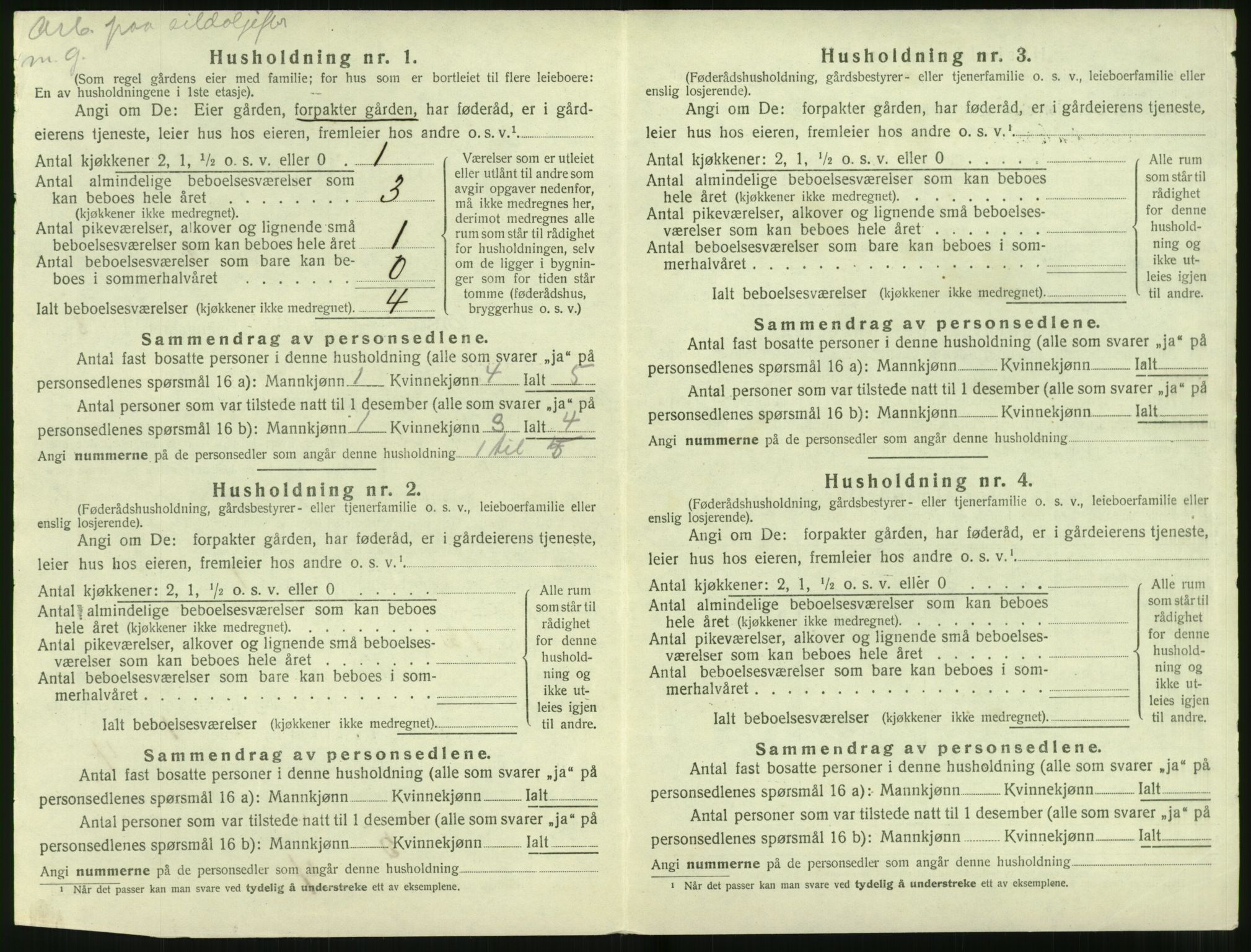 SAT, 1920 census for Ørsta, 1920, p. 789