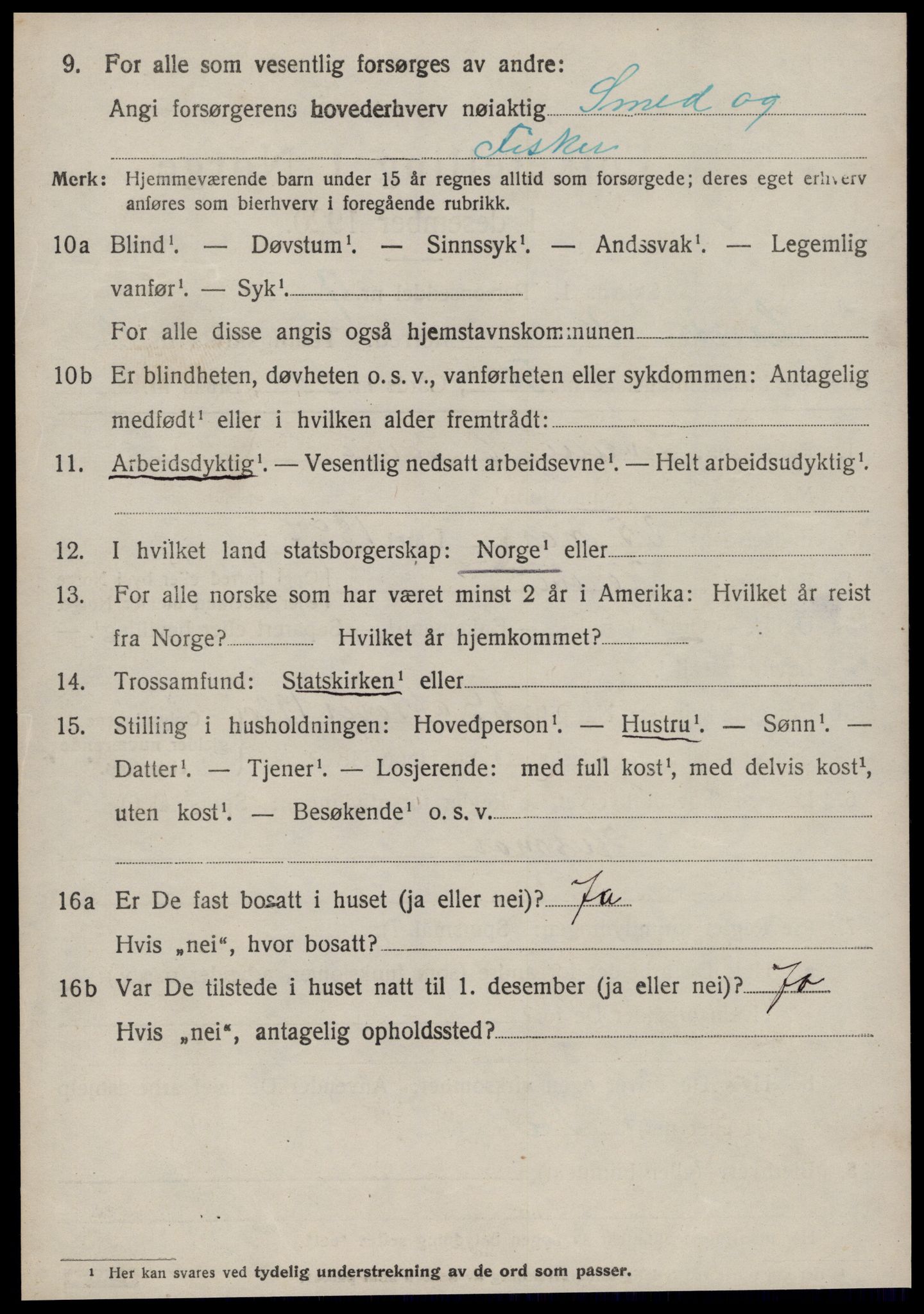 SAT, 1920 census for Herøy (MR), 1920, p. 7996