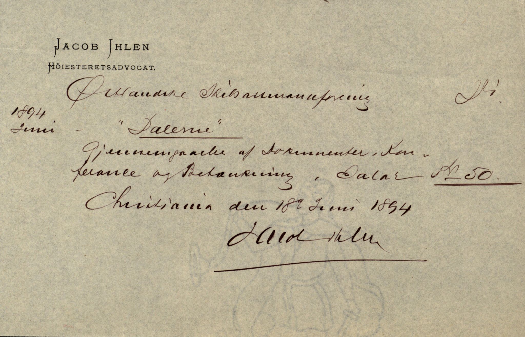 Pa 63 - Østlandske skibsassuranceforening, VEMU/A-1079/G/Ga/L0030/0008: Havaridokumenter / Skjoldmoen, Dalerne, Union, 1894, p. 128