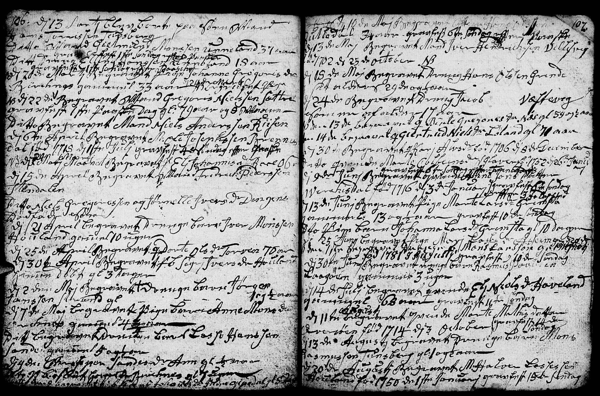 Gulen sokneprestembete, SAB/A-80201/H/Hab: Parish register (copy) no. A 1, 1786-1791, p. 116