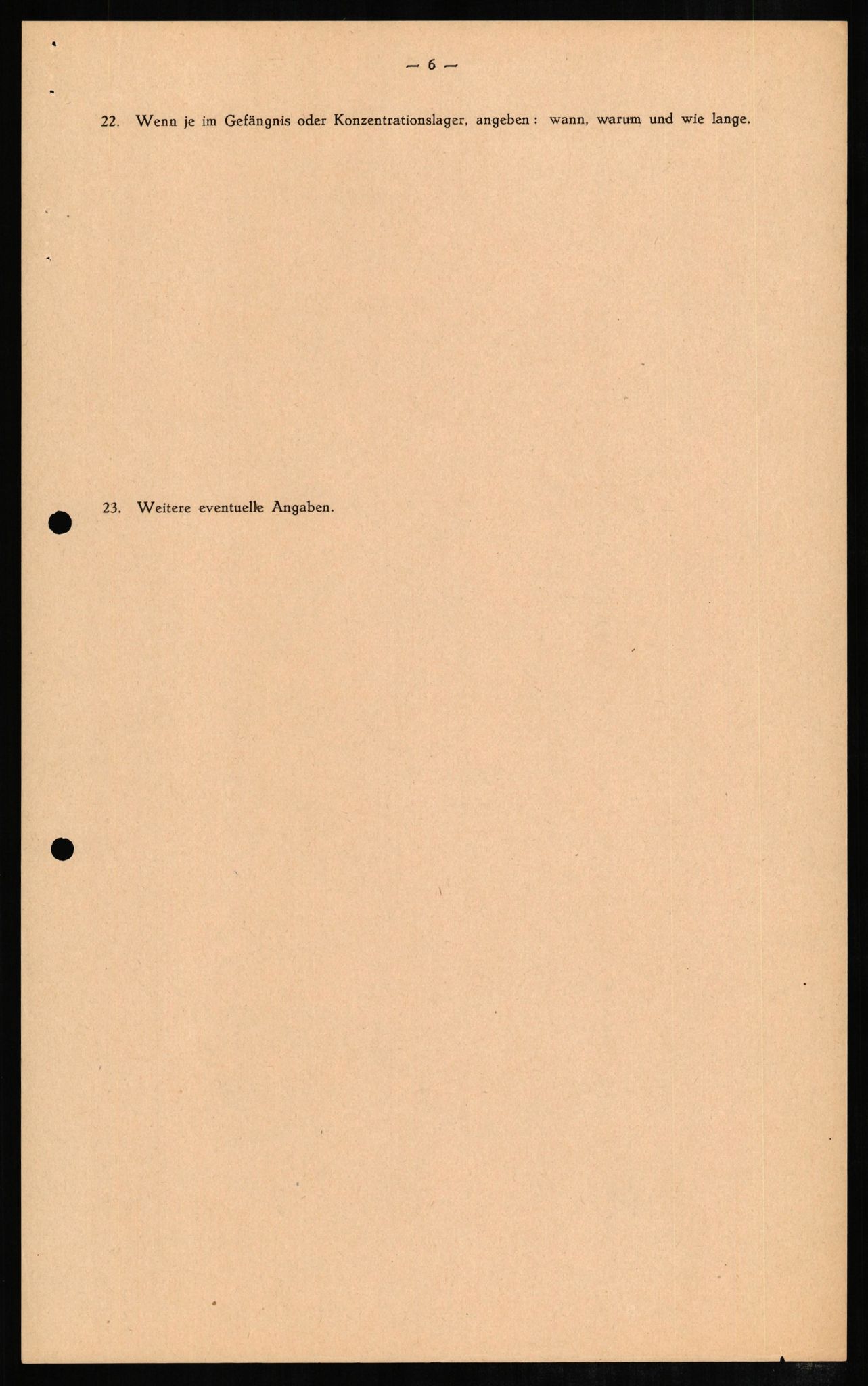 Forsvaret, Forsvarets overkommando II, AV/RA-RAFA-3915/D/Db/L0008: CI Questionaires. Tyske okkupasjonsstyrker i Norge. Tyskere., 1945-1946, p. 40