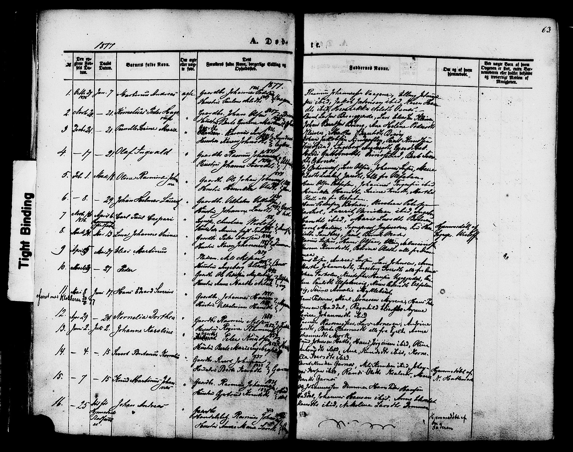 Ministerialprotokoller, klokkerbøker og fødselsregistre - Møre og Romsdal, AV/SAT-A-1454/509/L0105: Parish register (official) no. 509A03, 1848-1882, p. 63