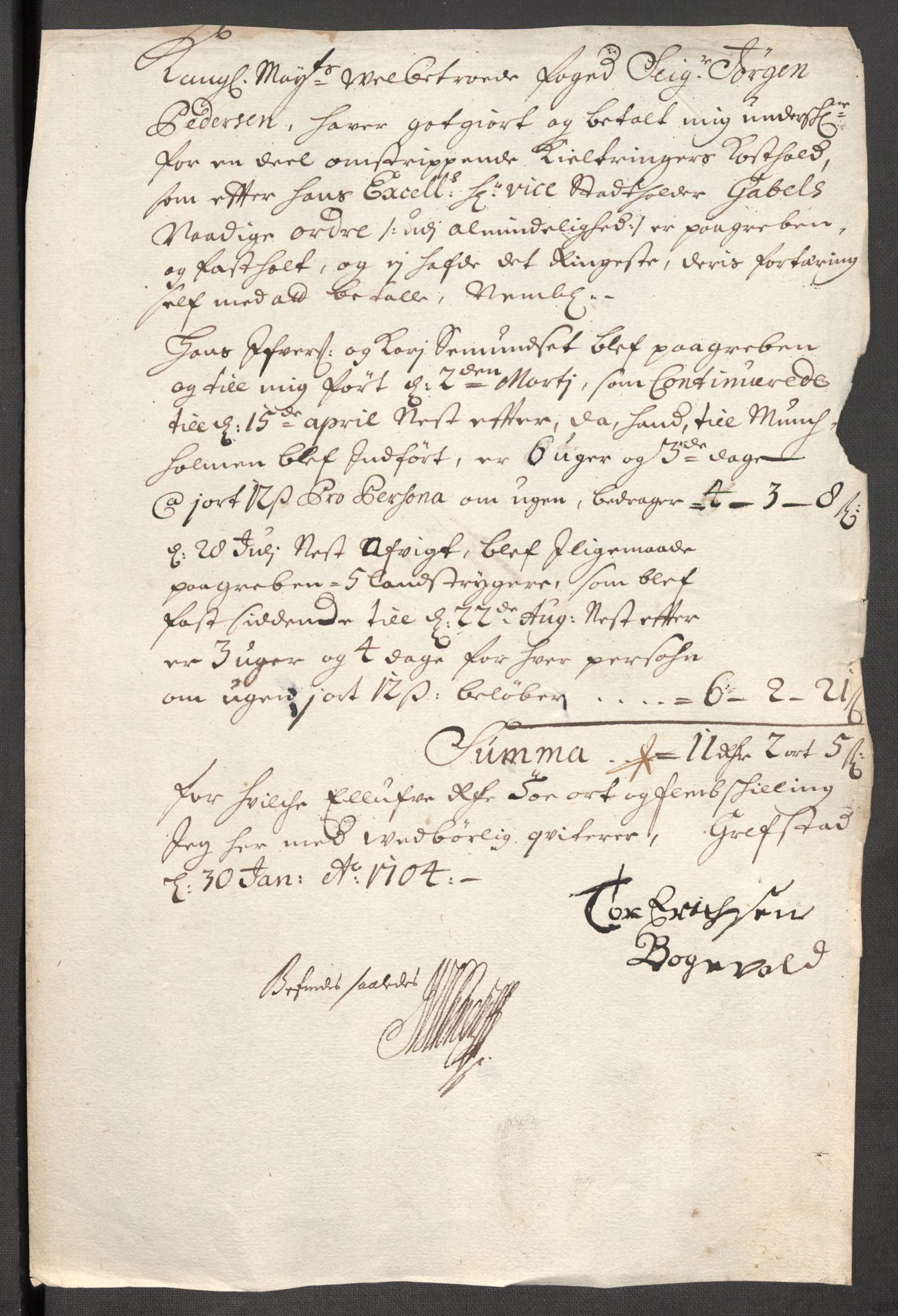 Rentekammeret inntil 1814, Reviderte regnskaper, Fogderegnskap, RA/EA-4092/R60/L3953: Fogderegnskap Orkdal og Gauldal, 1703, p. 230