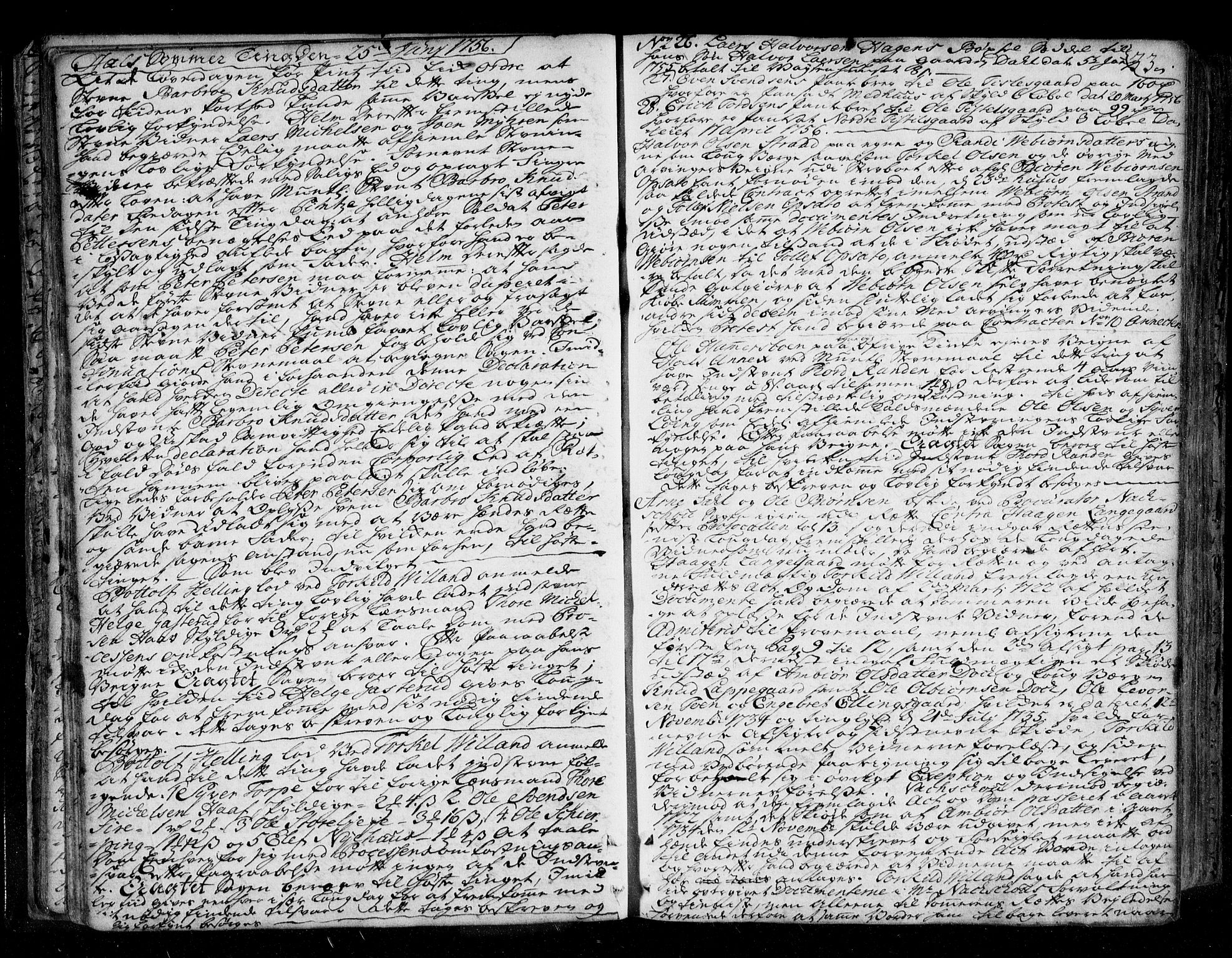Ringerike og Hallingdal sorenskriveri, AV/SAKO-A-81/F/Fa/Fad/L0005: Tingbok - Hallingdal, 1756-1764, p. 33