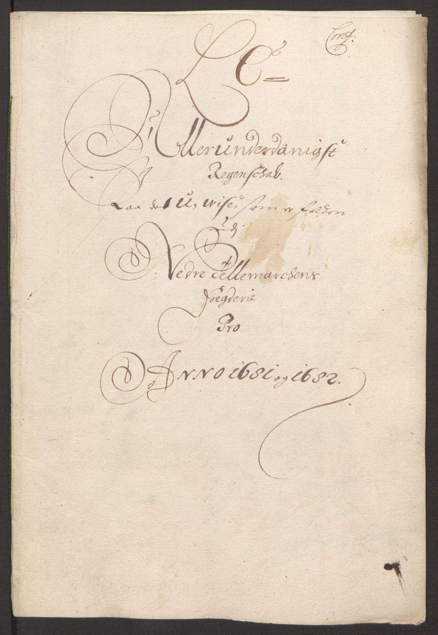 Rentekammeret inntil 1814, Reviderte regnskaper, Fogderegnskap, RA/EA-4092/R35/L2078: Fogderegnskap Øvre og Nedre Telemark, 1680-1684, p. 48