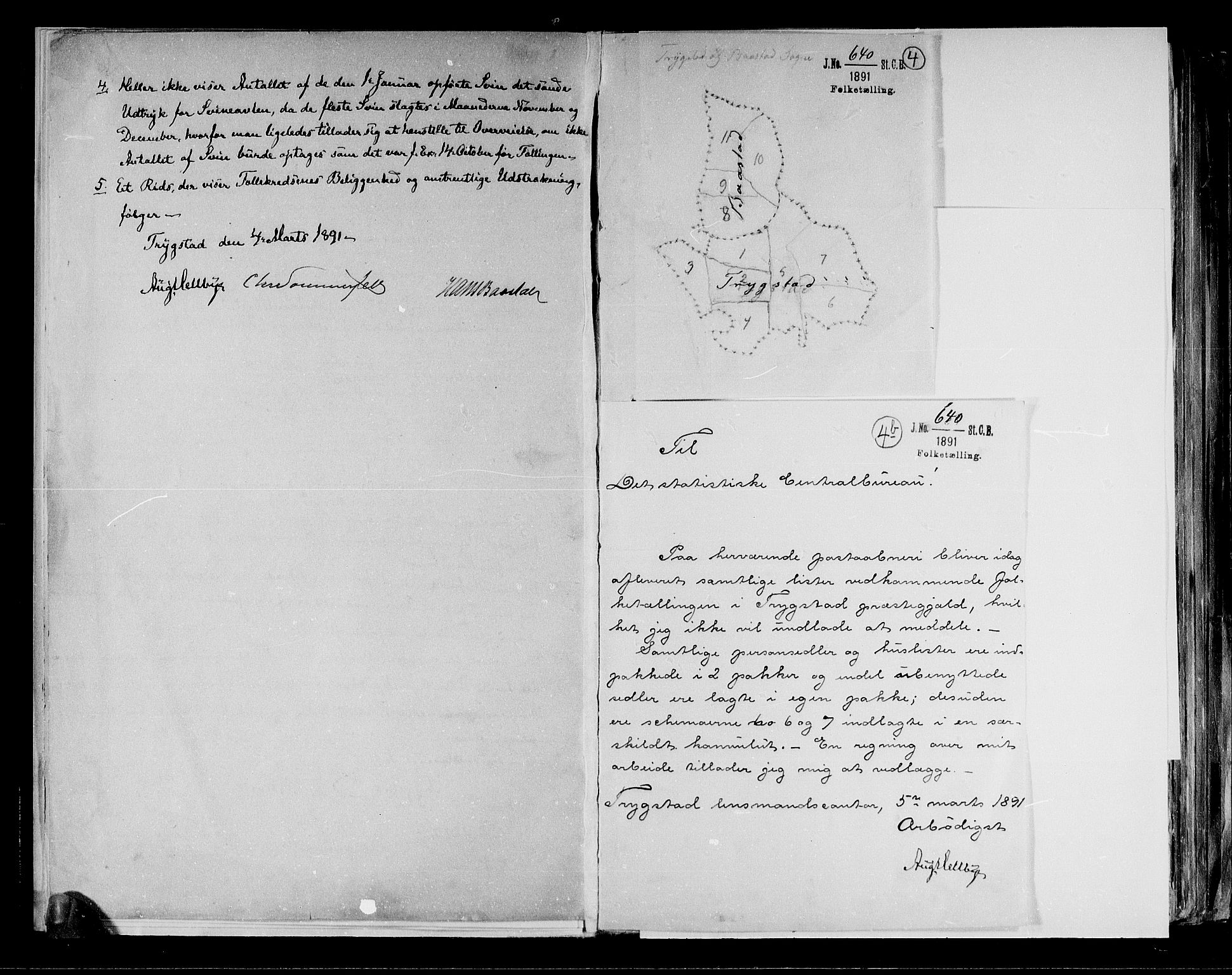 RA, 1891 Census for 0122 Trøgstad, 1891, p. 4