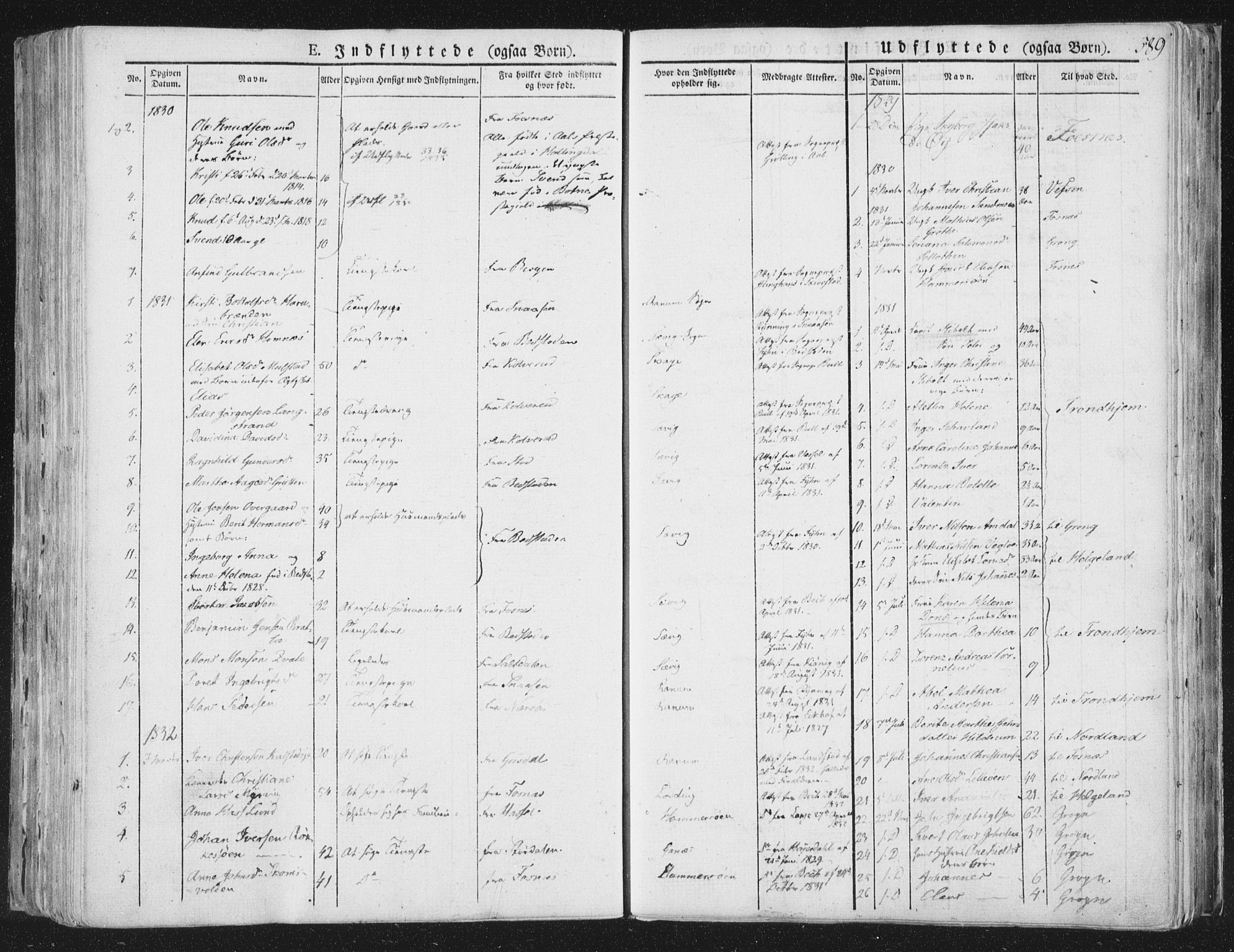Ministerialprotokoller, klokkerbøker og fødselsregistre - Nord-Trøndelag, SAT/A-1458/764/L0552: Parish register (official) no. 764A07b, 1824-1865, p. 589