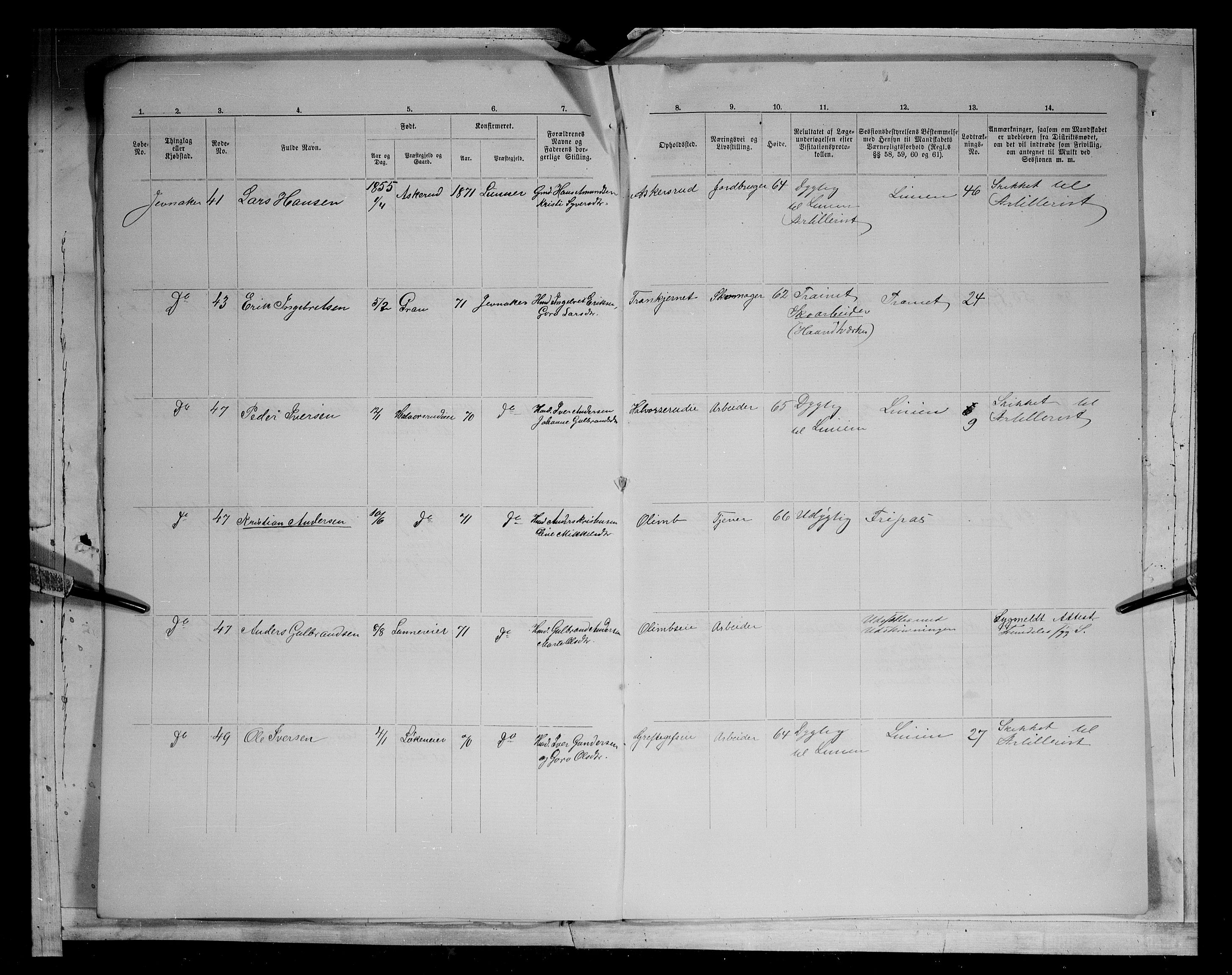 Fylkesmannen i Oppland, AV/SAH-FYO-002/1/K/Kg/L1166: Gran og Jevnaker, 1860-1879, p. 8474
