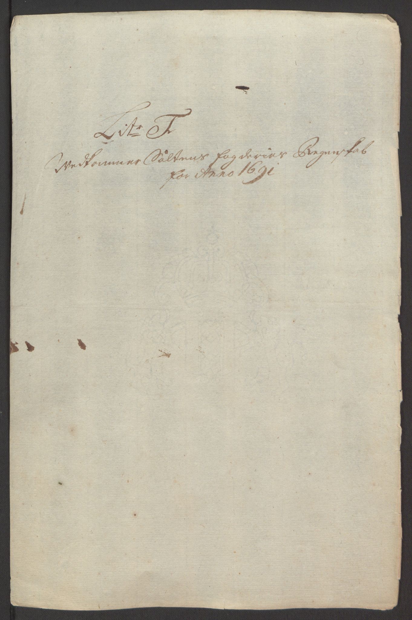 Rentekammeret inntil 1814, Reviderte regnskaper, Fogderegnskap, AV/RA-EA-4092/R66/L4577: Fogderegnskap Salten, 1691-1693, p. 65