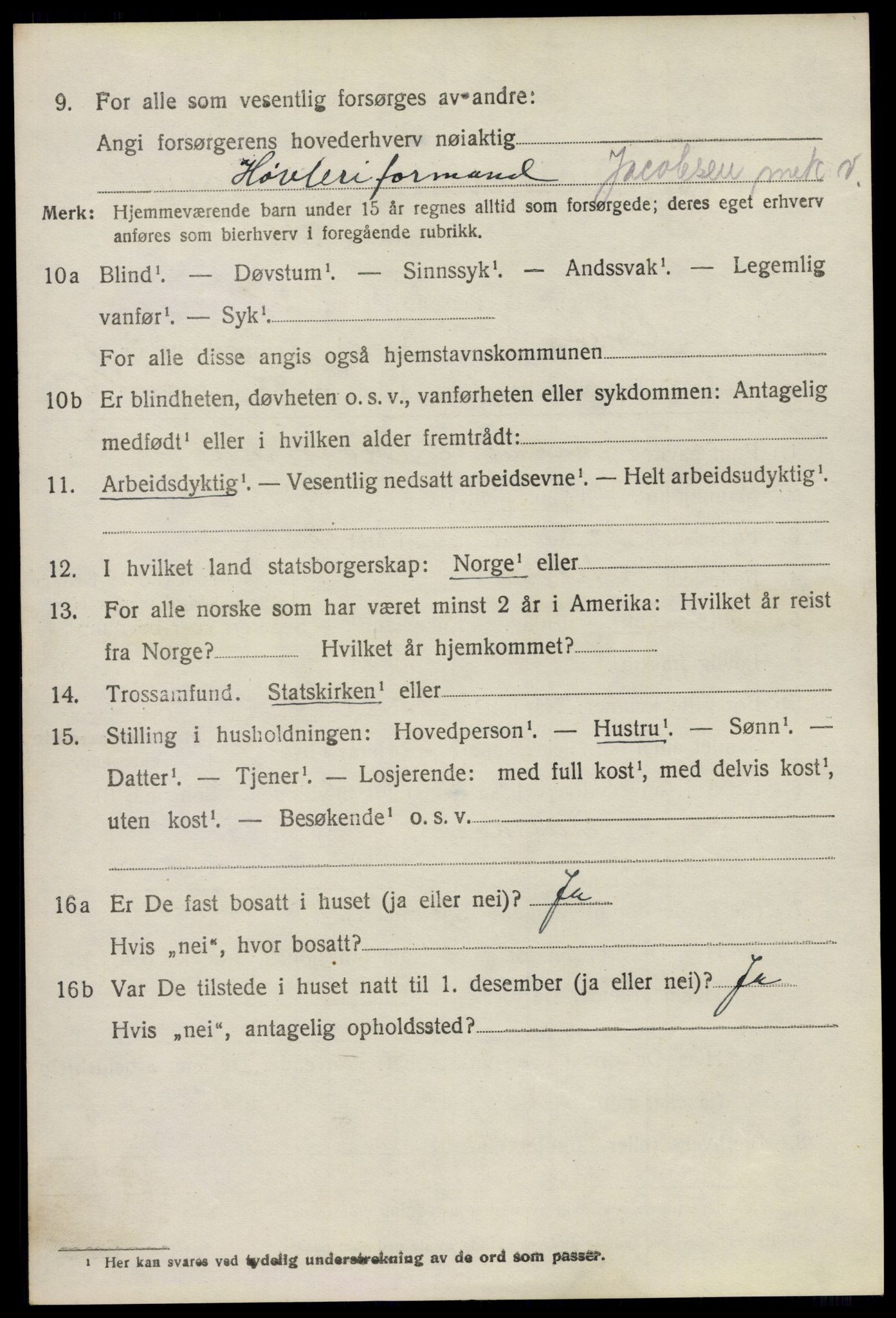 SAO, 1920 census for Onsøy, 1920, p. 6419