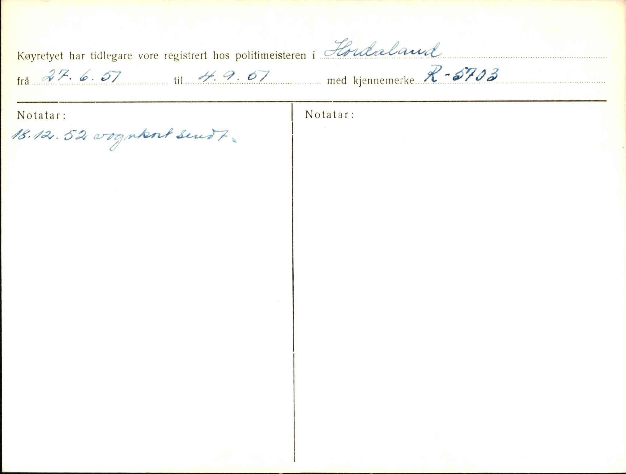 Statens vegvesen, Sogn og Fjordane vegkontor, AV/SAB-A-5301/4/F/L0004: Registerkort utmeldte Fjordane S2500-2700, S7200-7899, 1930-1961, p. 246