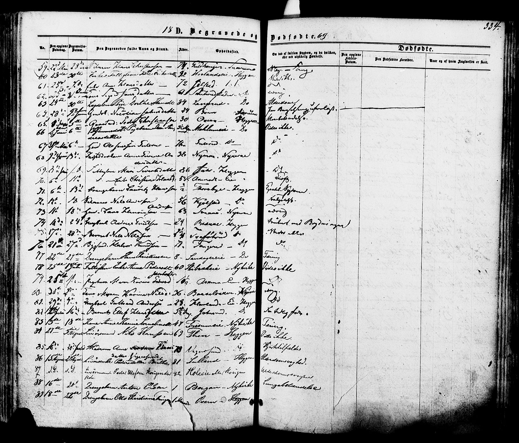 Modum kirkebøker, AV/SAKO-A-234/F/Fa/L0010: Parish register (official) no. 10, 1865-1876, p. 334