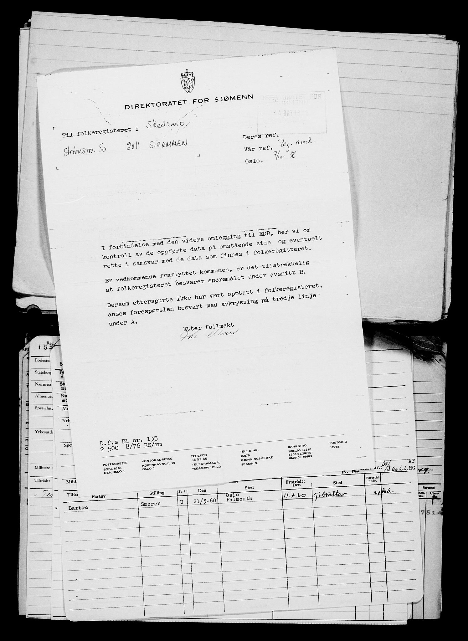 Direktoratet for sjømenn, AV/RA-S-3545/G/Gb/L0173: Hovedkort, 1919, p. 142