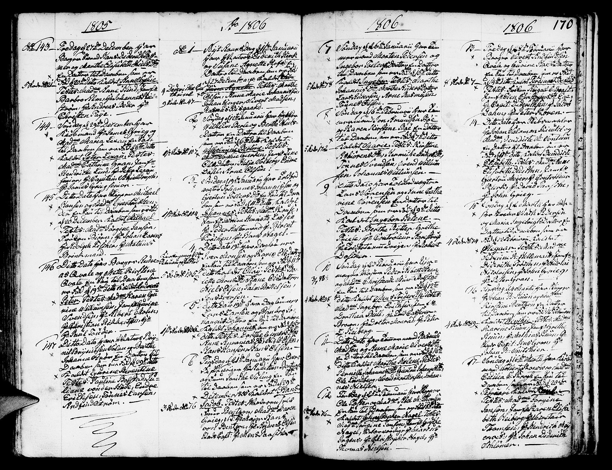 Nykirken Sokneprestembete, SAB/A-77101/H/Haa/L0005: Parish register (official) no. A 5, 1775-1808, p. 170