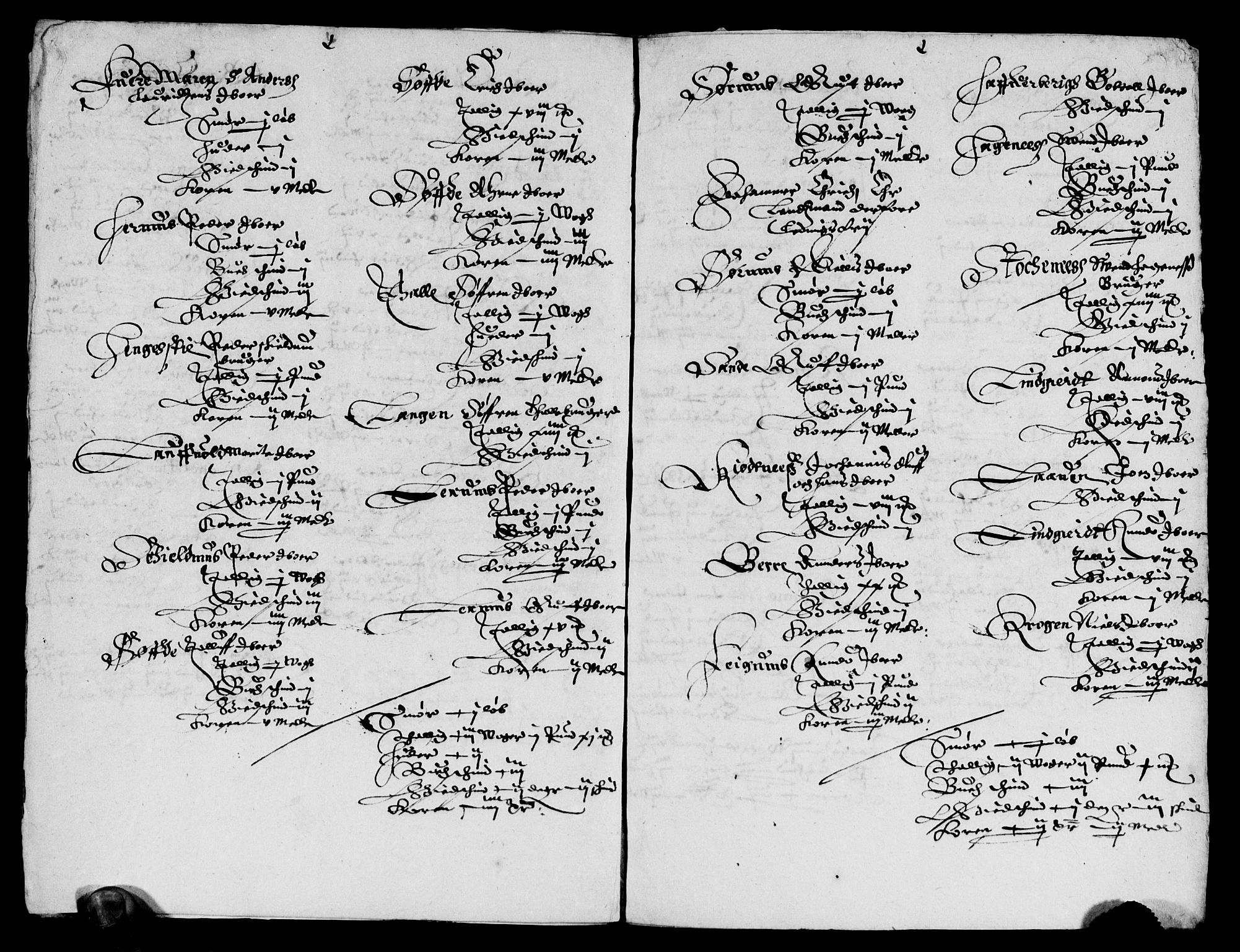 Rentekammeret inntil 1814, Reviderte regnskaper, Lensregnskaper, AV/RA-EA-5023/R/Rb/Rbt/L0069: Bergenhus len, 1634-1636