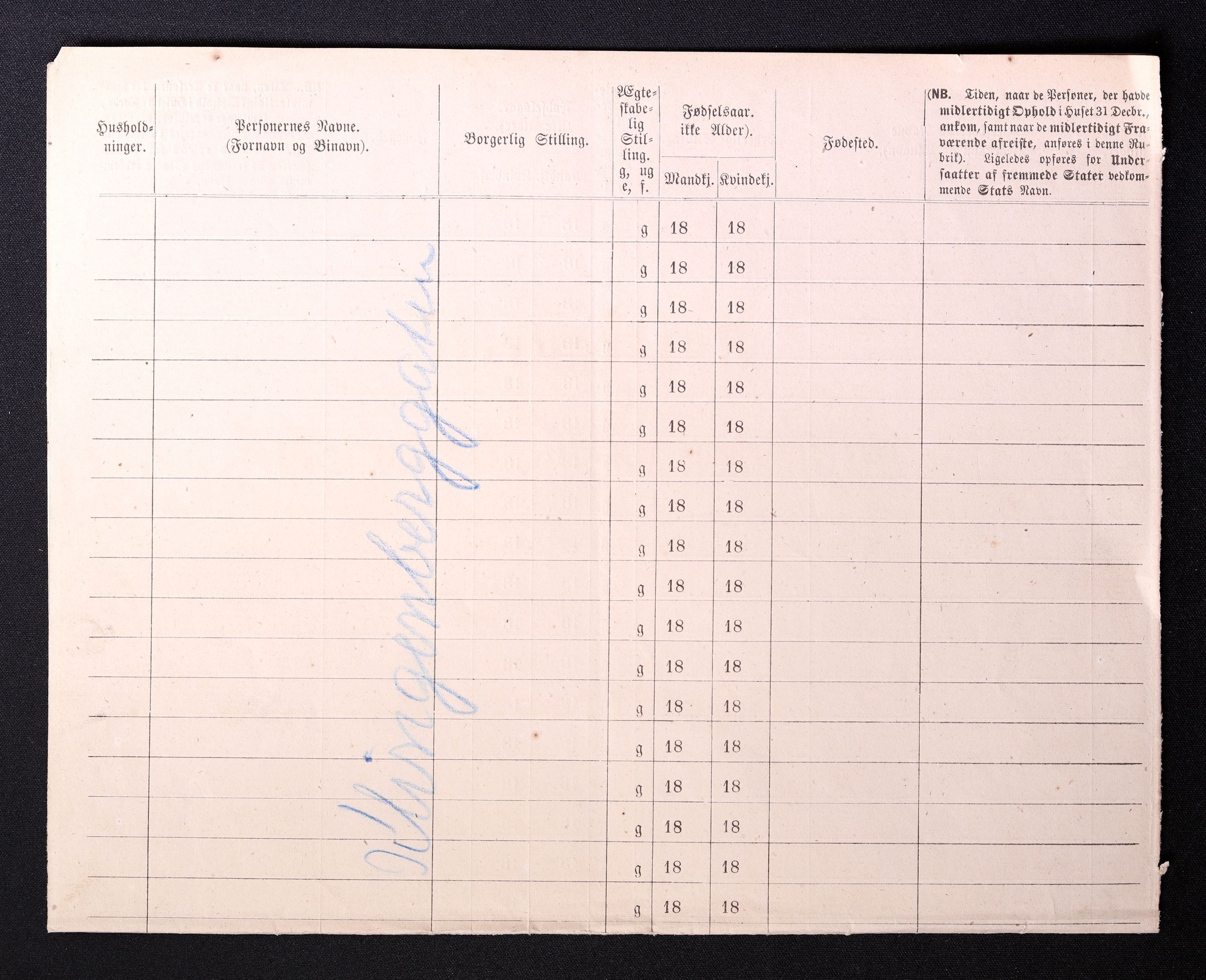 RA, 1870 census for 0301 Kristiania, 1870, p. 1561