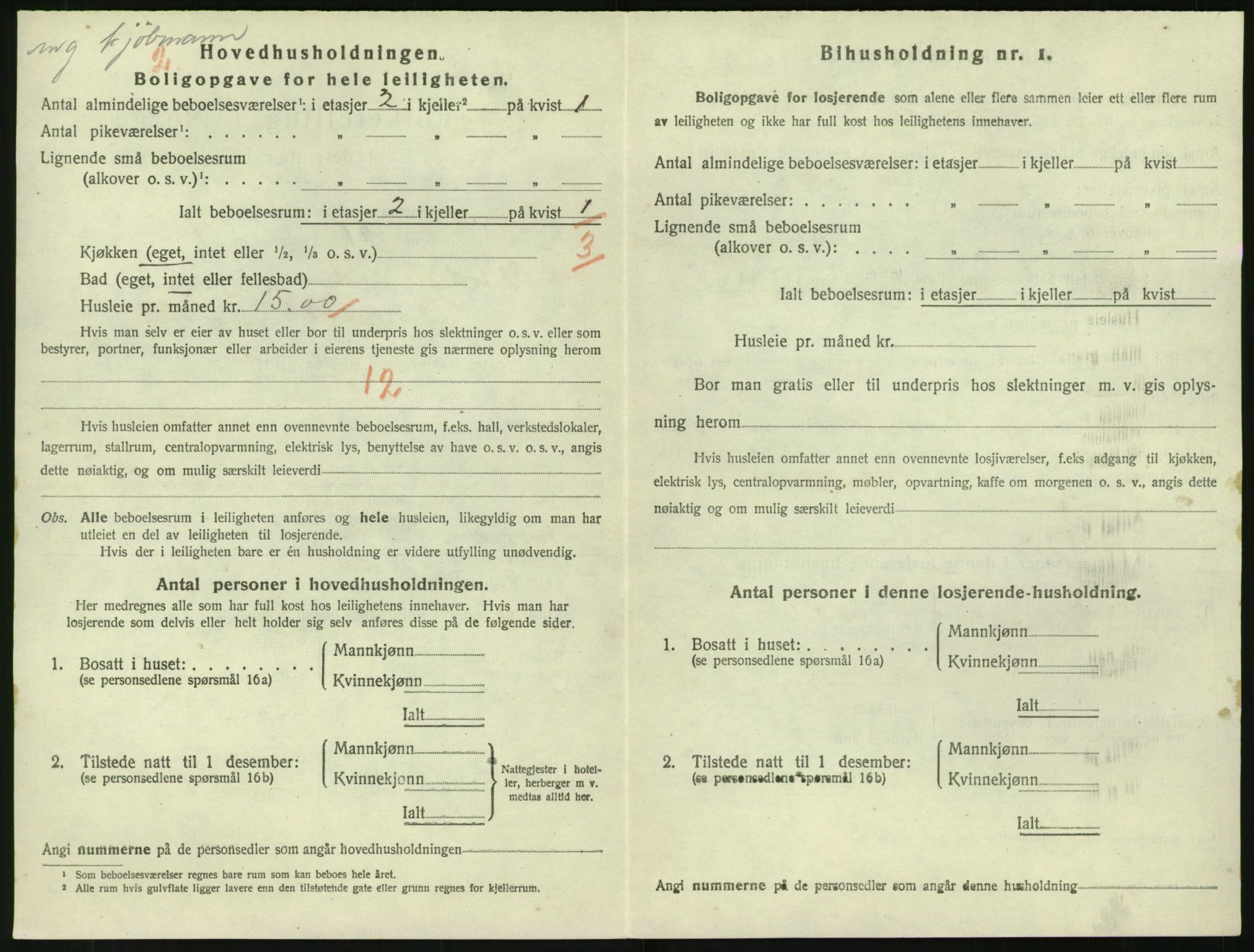 SAK, 1920 census for Tvedestrand, 1920, p. 908