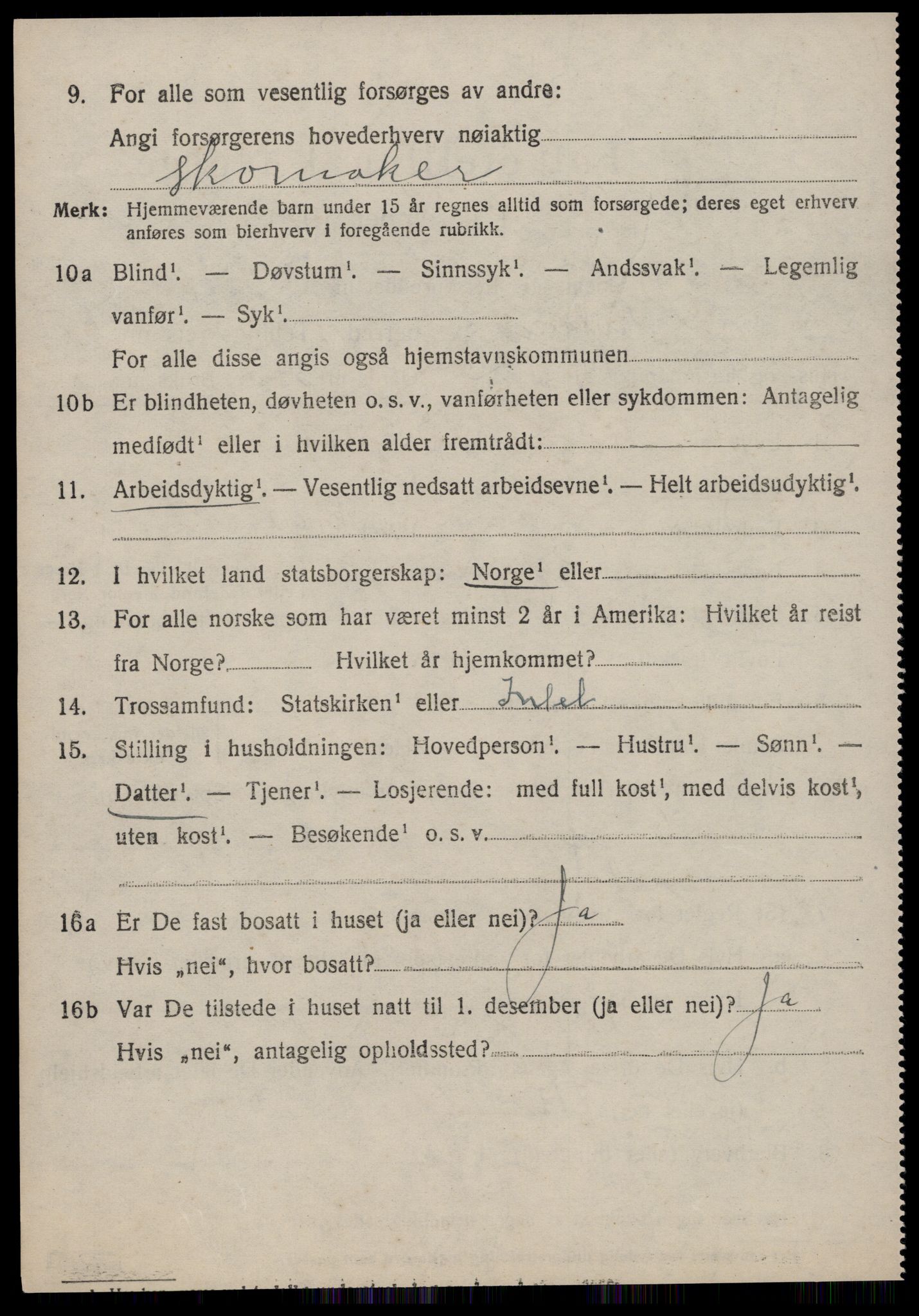 SAT, 1920 census for Sykkylven, 1920, p. 3634