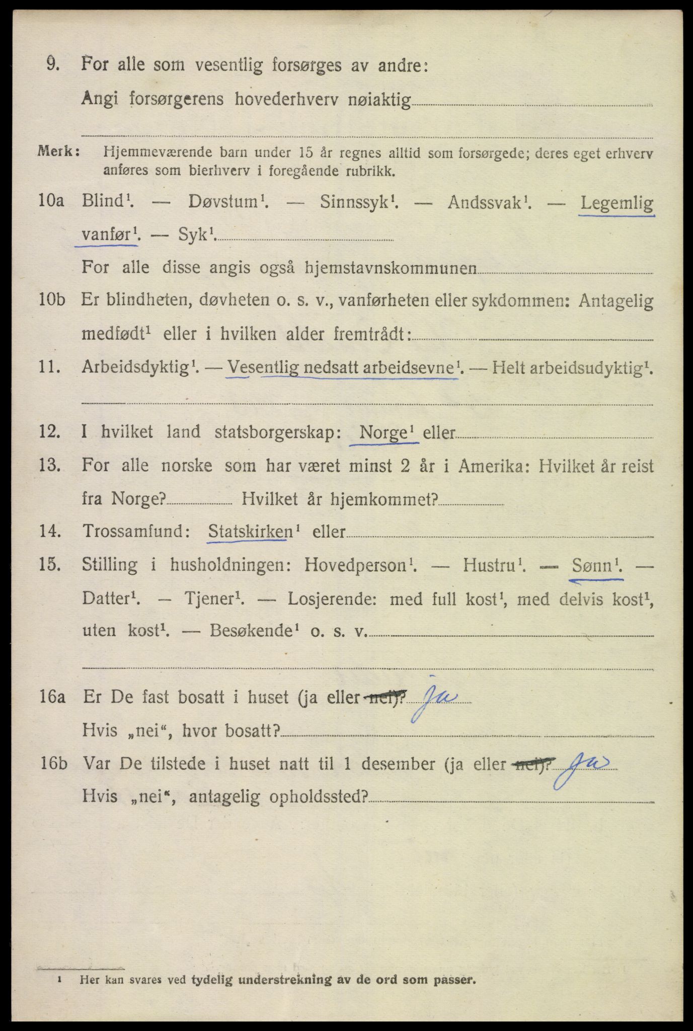 SAKO, 1920 census for Gjerpen, 1920, p. 17389