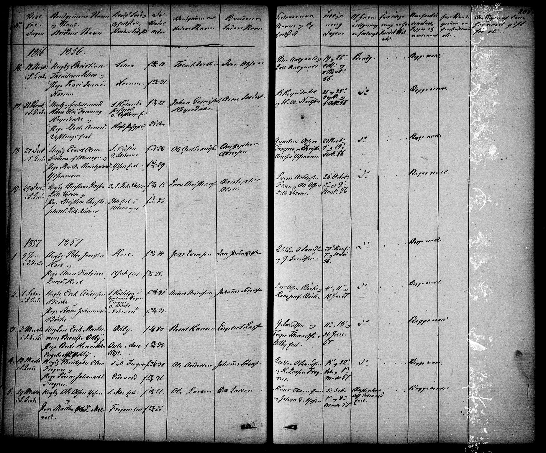 Sørum prestekontor Kirkebøker, SAO/A-10303/F/Fa/L0005: Parish register (official) no. I 5, 1846-1863, p. 206