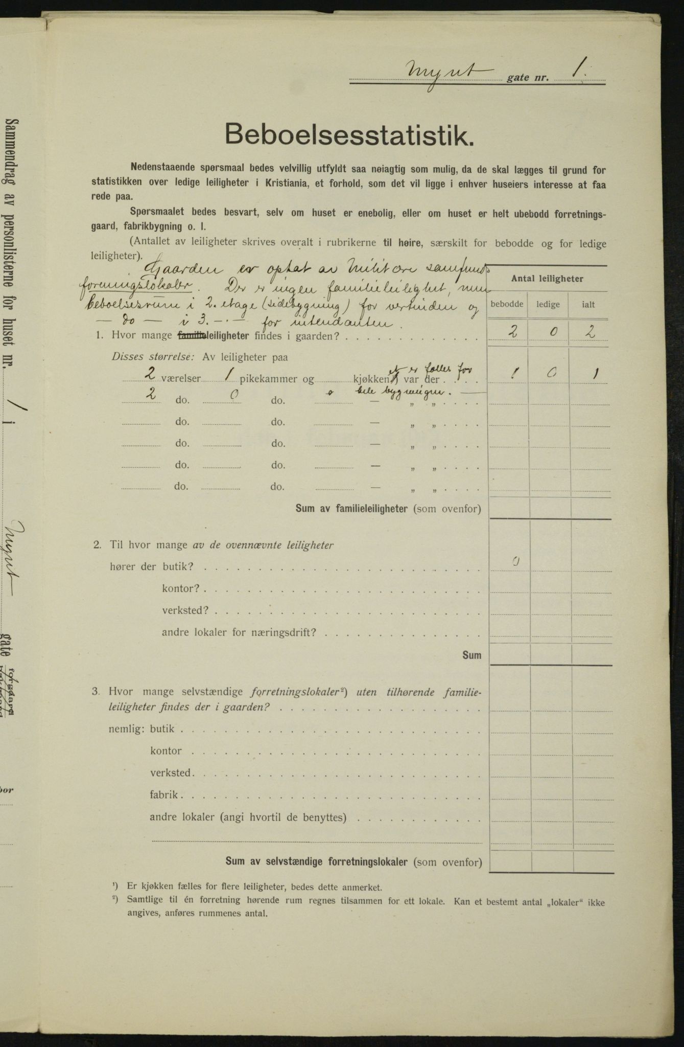 OBA, Municipal Census 1912 for Kristiania, 1912, p. 68850