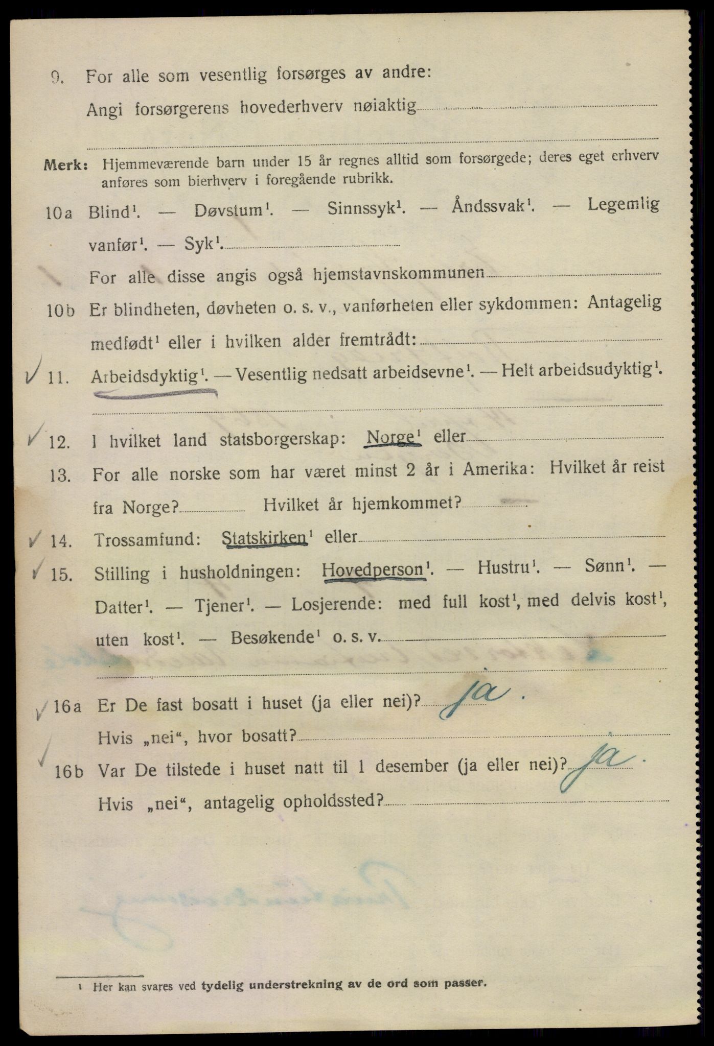 SAO, 1920 census for Kristiania, 1920, p. 221620