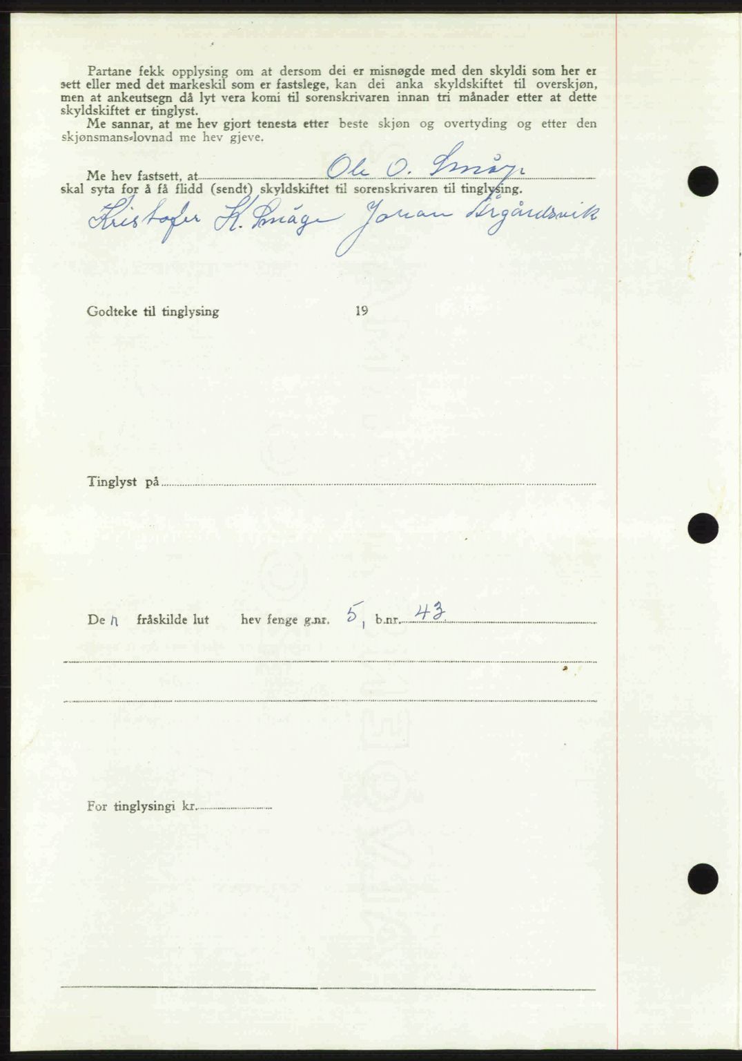 Romsdal sorenskriveri, AV/SAT-A-4149/1/2/2C: Mortgage book no. A28, 1948-1949, Diary no: : 3355/1948