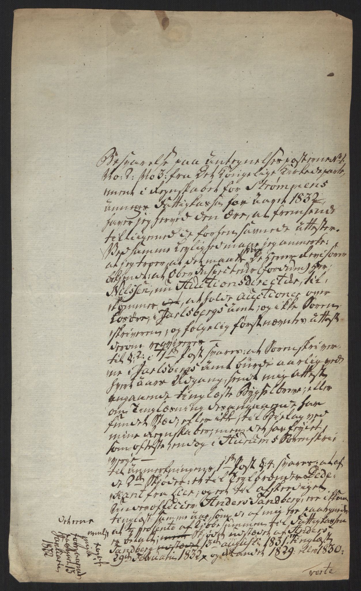 Mørch, Andreas Jensen, AV/RA-PA-0004/F/L0001: Brev, avskrifter, familiedokumenter m.v., 1345-1834, p. 66