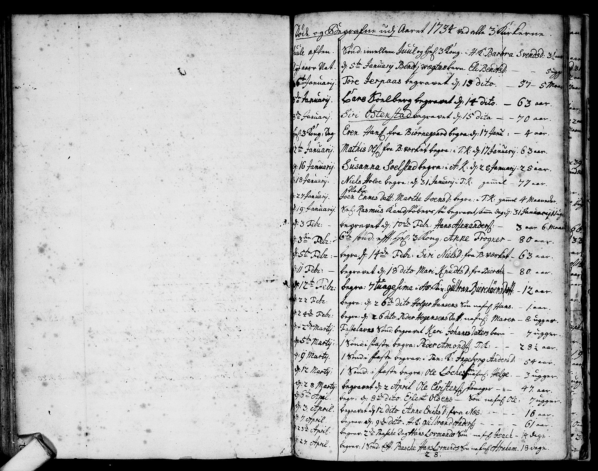 Asker prestekontor Kirkebøker, SAO/A-10256a/F/Fa/L0001: Parish register (official) no. I 1, 1726-1744, p. 95