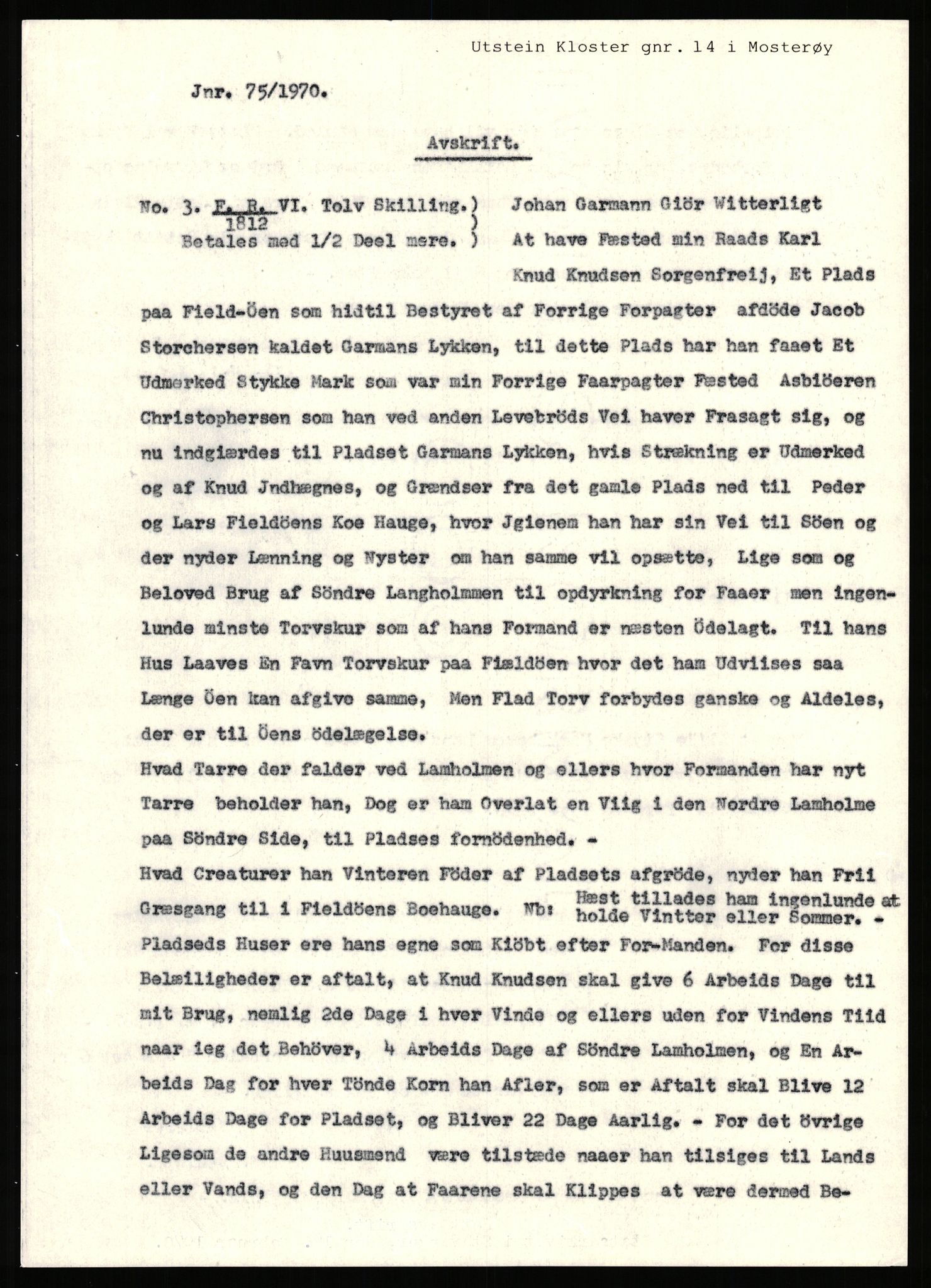 Statsarkivet i Stavanger, AV/SAST-A-101971/03/Y/Yj/L0091: Avskrifter sortert etter gårdsnavn: Ur - Vareberg, 1750-1930, p. 244