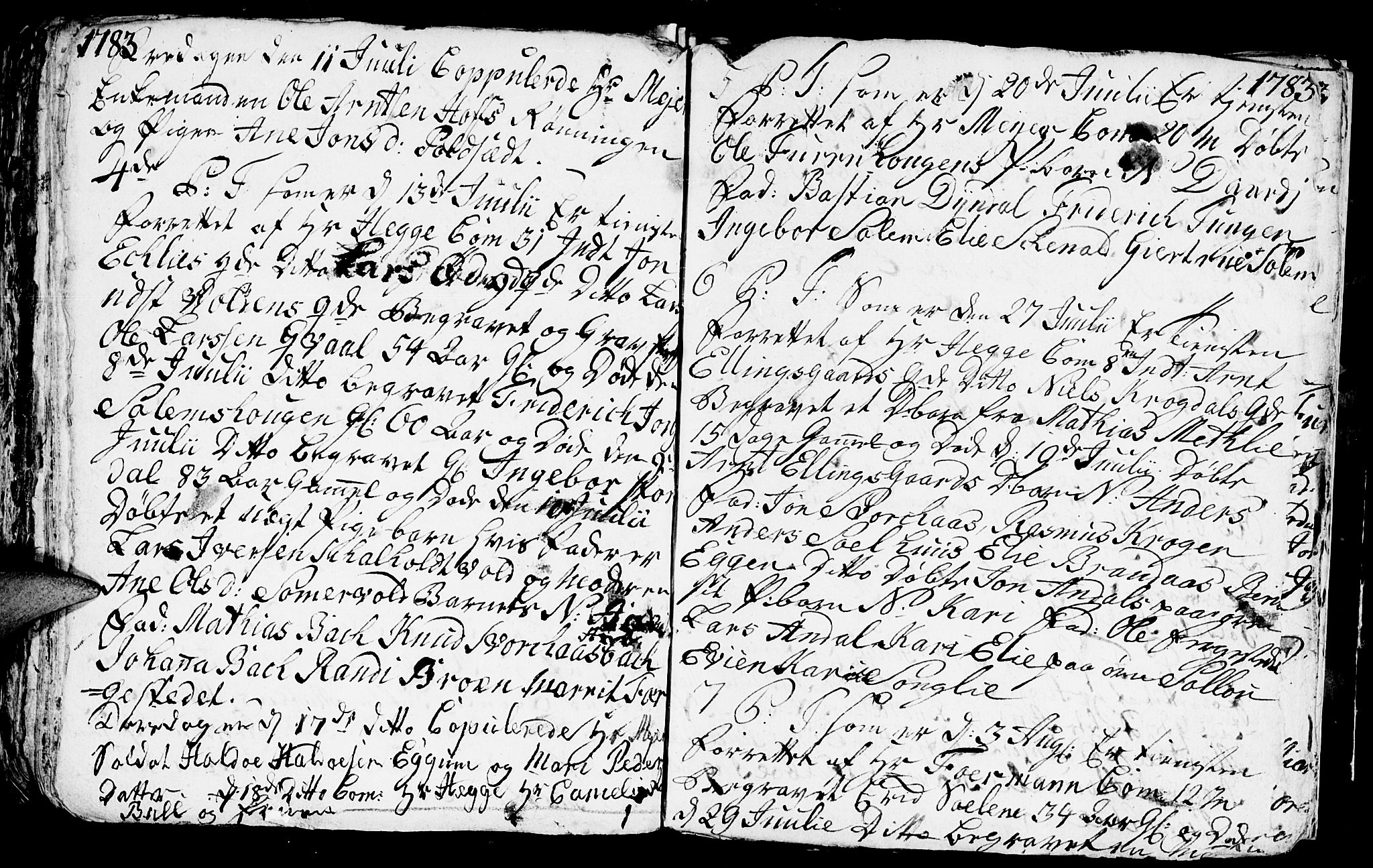 Ministerialprotokoller, klokkerbøker og fødselsregistre - Sør-Trøndelag, AV/SAT-A-1456/668/L0814: Parish register (copy) no. 668C03, 1766-1789