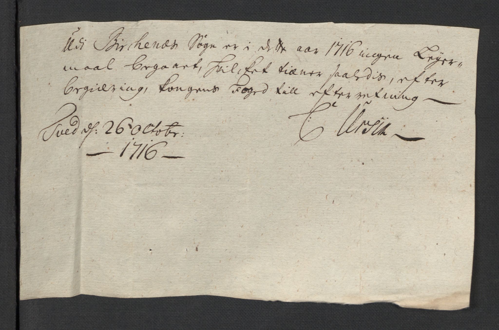 Rentekammeret inntil 1814, Reviderte regnskaper, Fogderegnskap, AV/RA-EA-4092/R39/L2325: Fogderegnskap Nedenes, 1716, p. 245