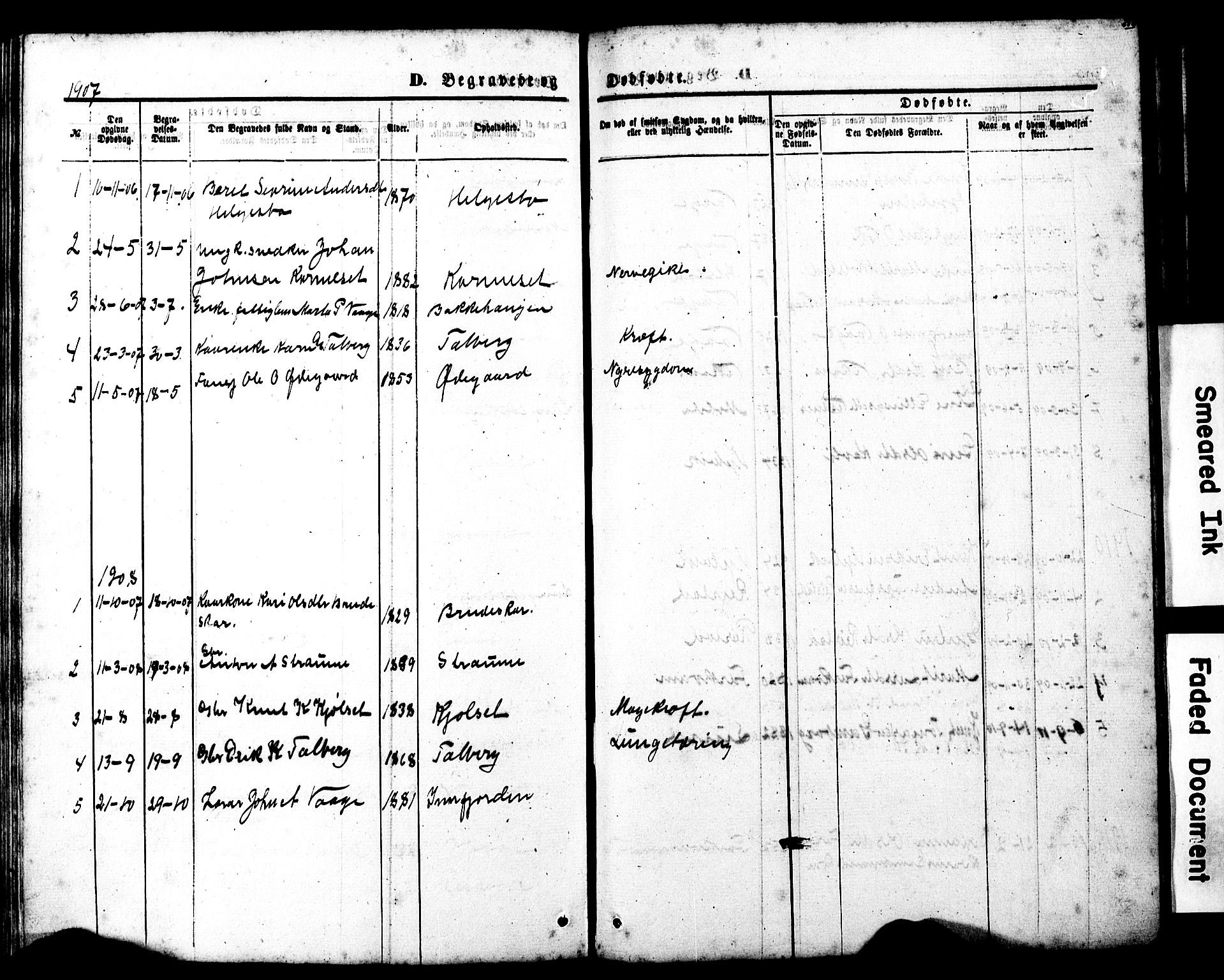 Ministerialprotokoller, klokkerbøker og fødselsregistre - Møre og Romsdal, SAT/A-1454/550/L0618: Parish register (copy) no. 550C01, 1870-1927, p. 256