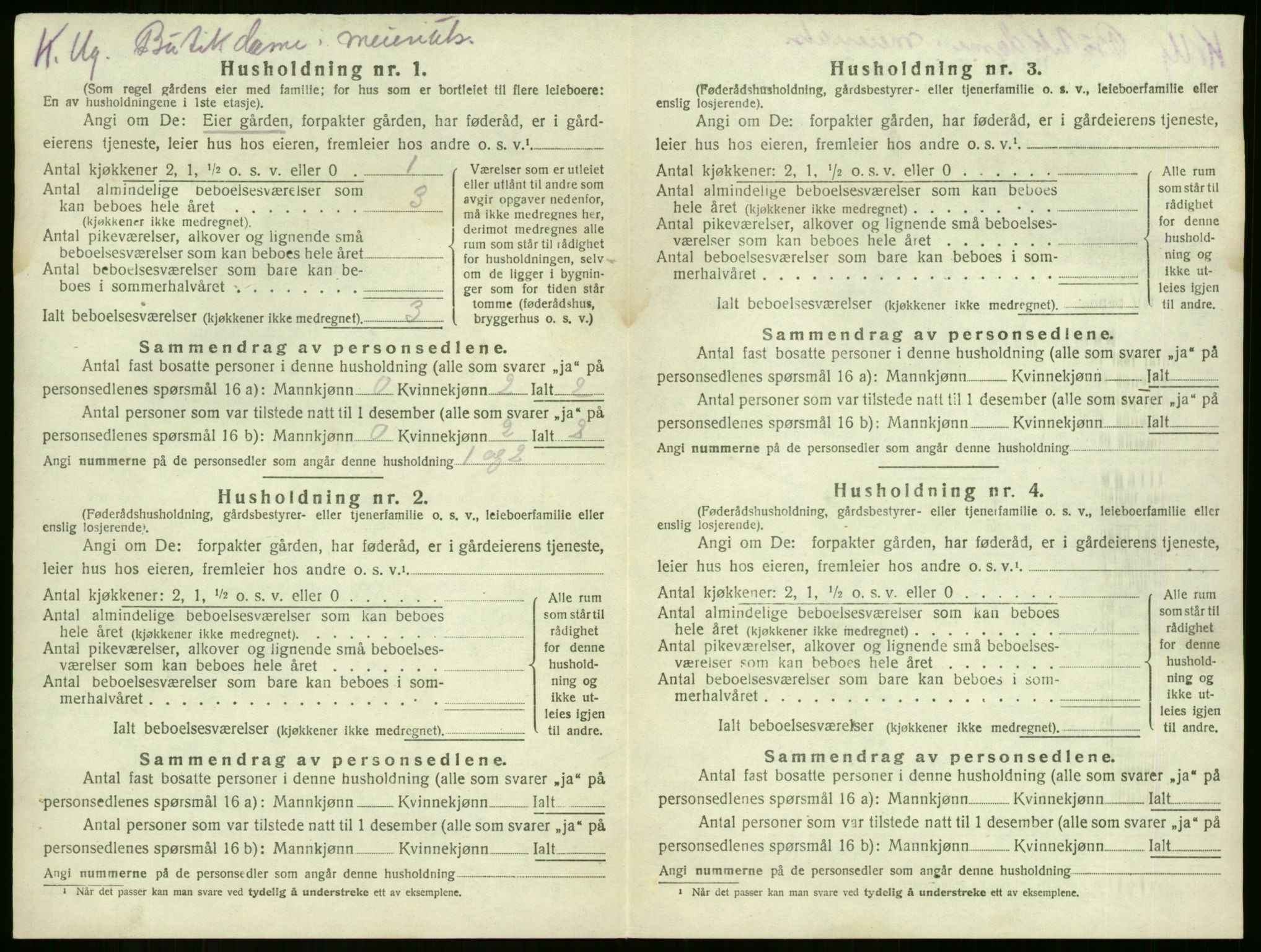 SAKO, 1920 census for Sem, 1920, p. 2059