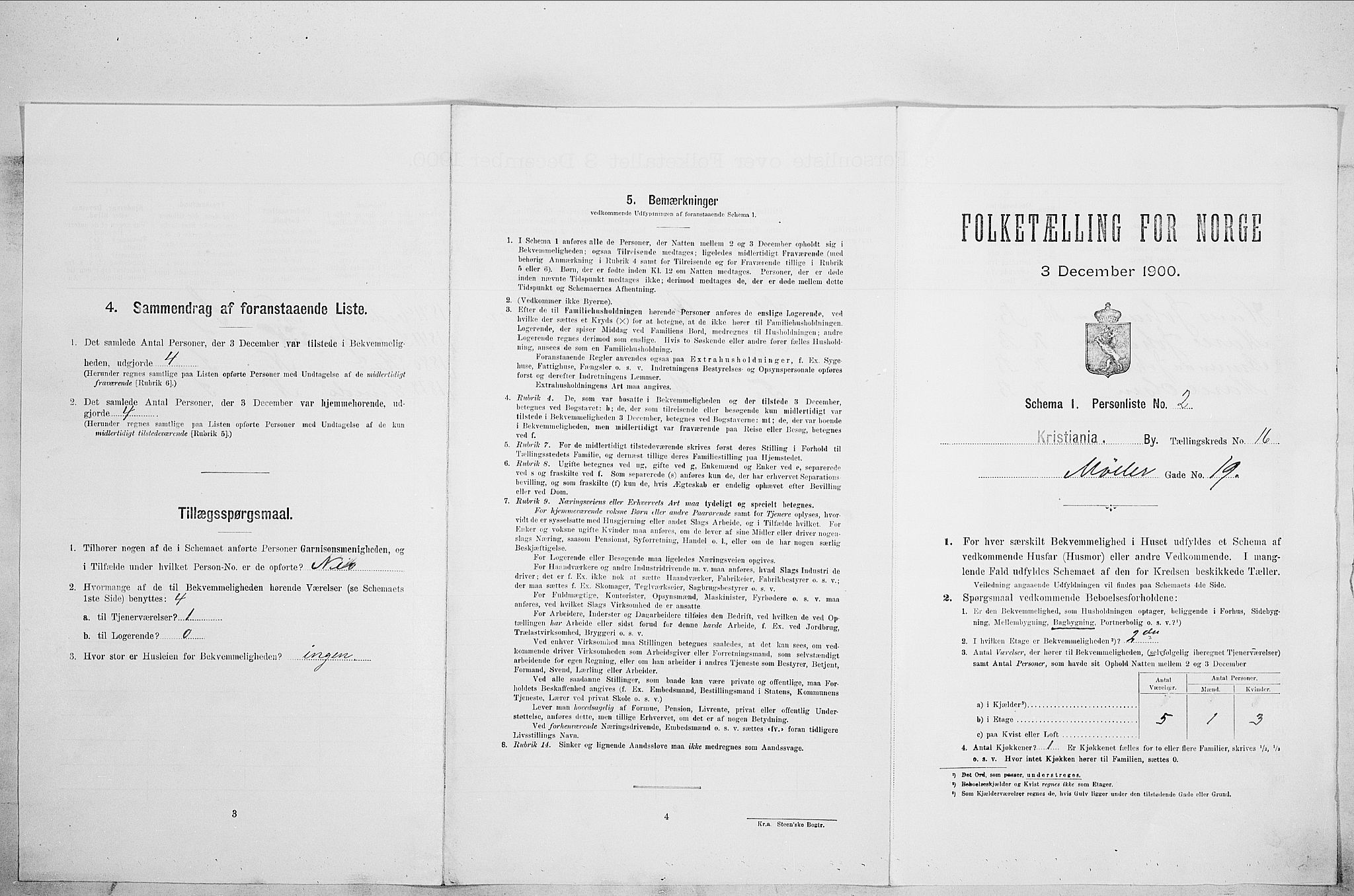 SAO, 1900 census for Kristiania, 1900, p. 62002
