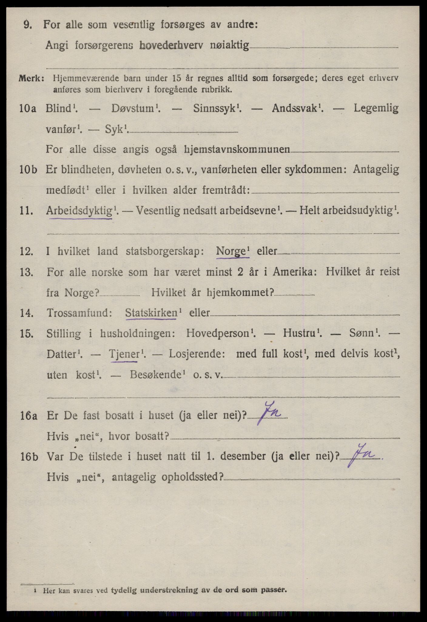 SAT, 1920 census for Haram, 1920, p. 5044