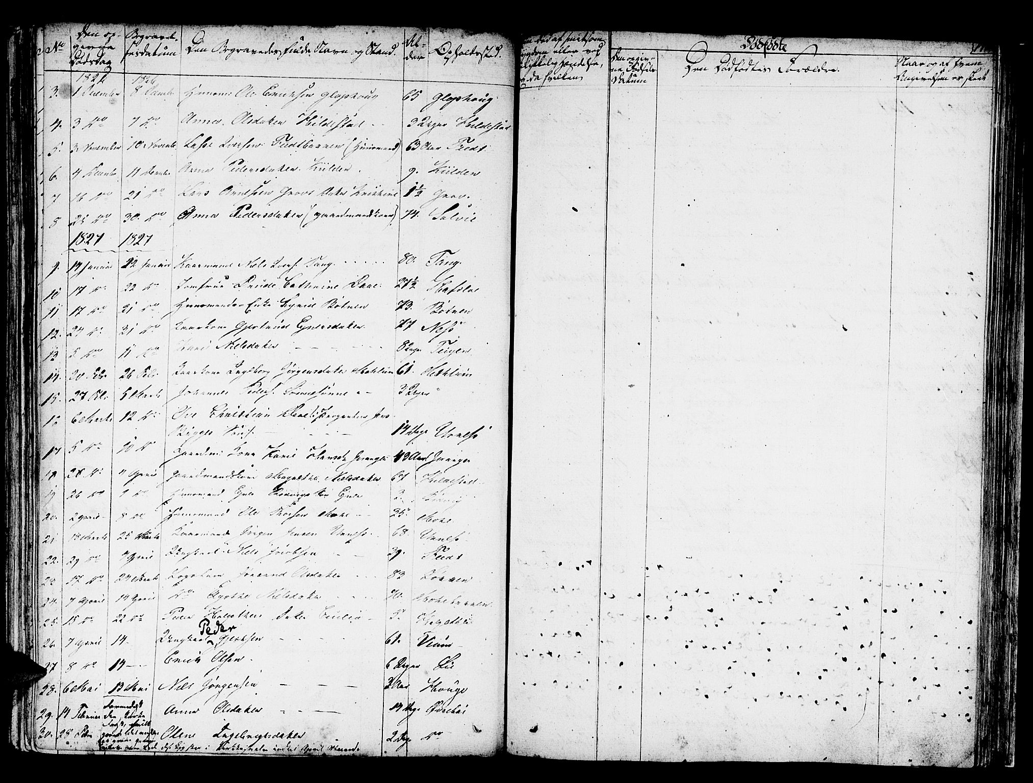 Hafslo sokneprestembete, SAB/A-80301/H/Haa/Haaa/L0004: Parish register (official) no. A 4, 1821-1834, p. 141