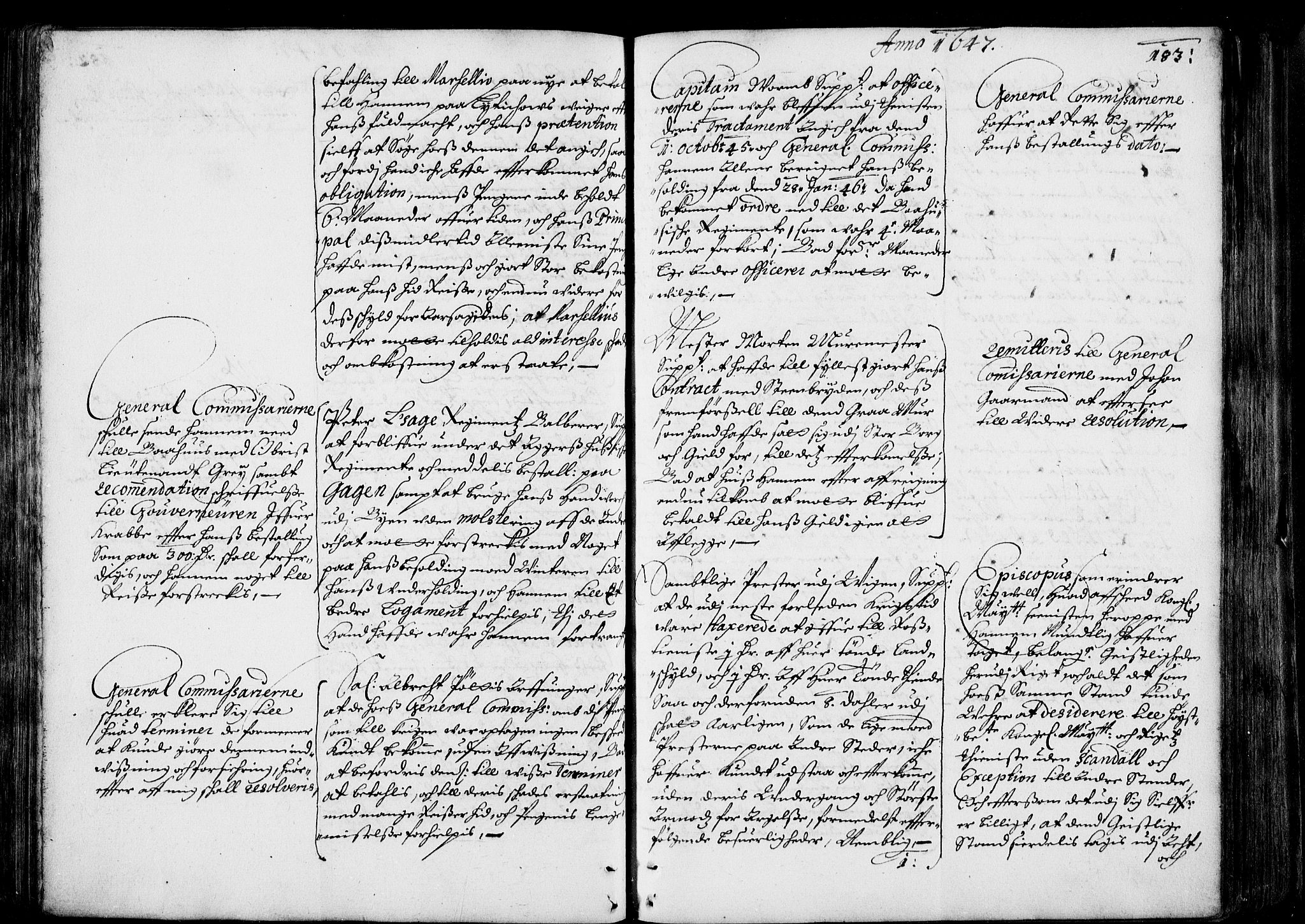 Stattholderembetet 1572-1771, AV/RA-EA-2870/Ac/L0001: Supplikasjons- og resolusjonsprotokoll, 1642-1650, p. 182b-183a